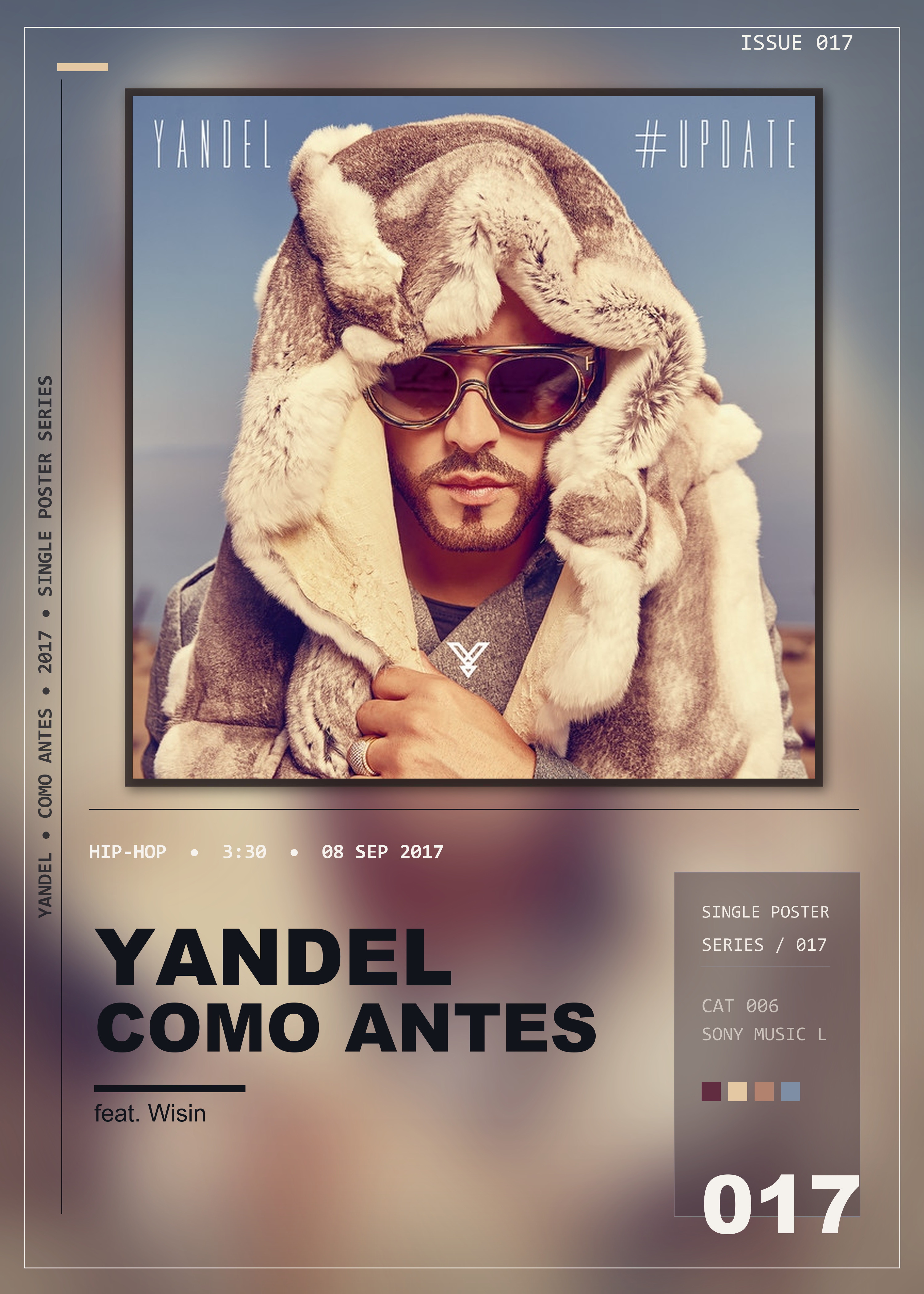 Music poster: Yandel - Como Antes feat Wisin