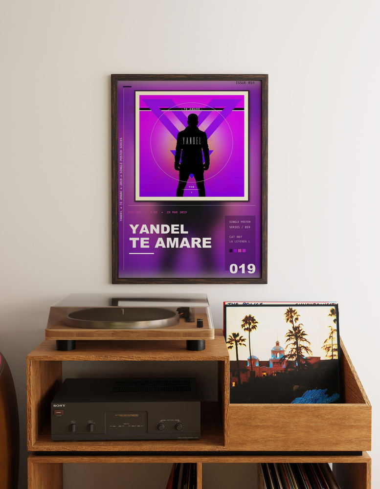 Music poster: Yandel - Te Amare