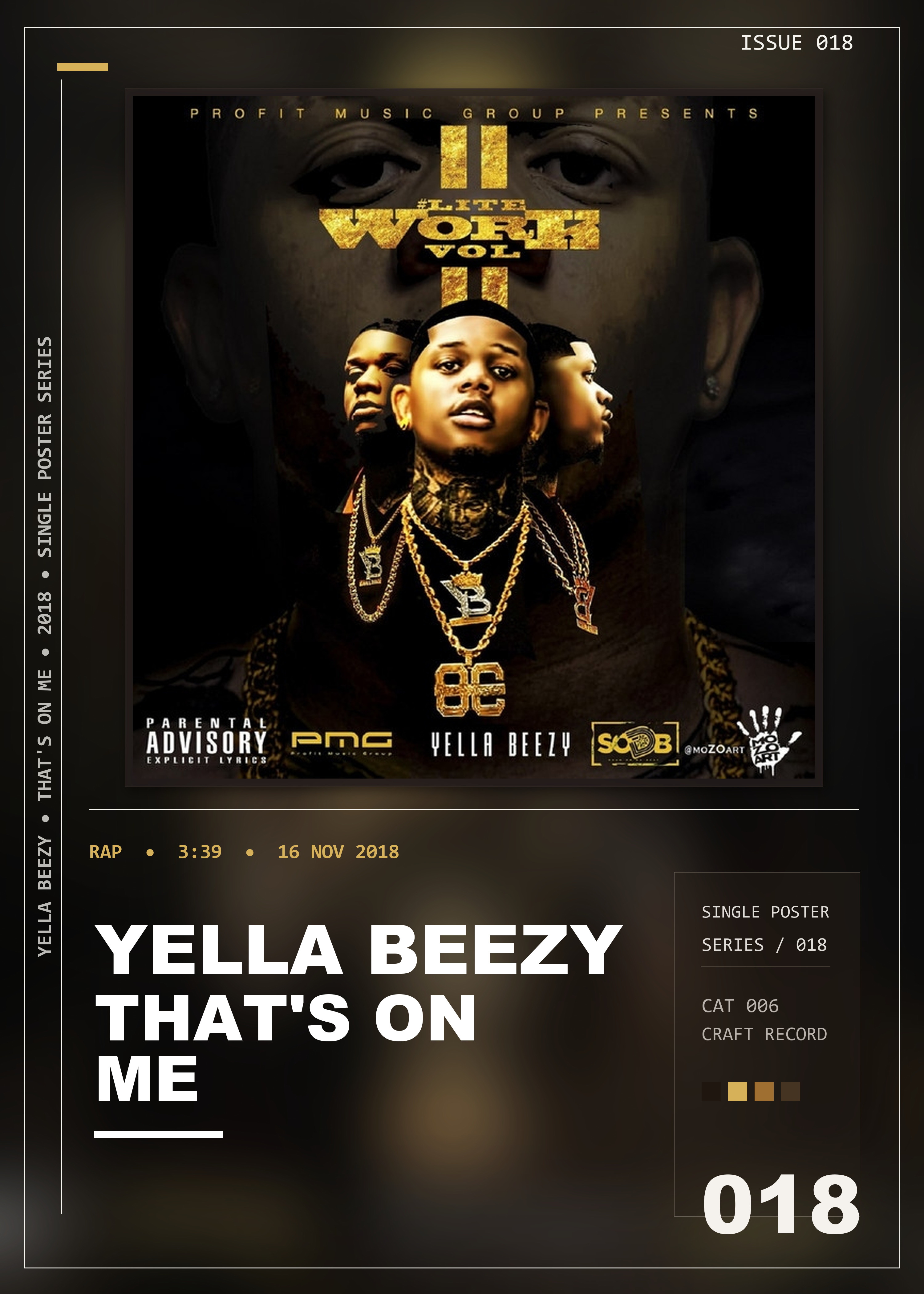 Music poster: Yella Beezy - Thats On Me