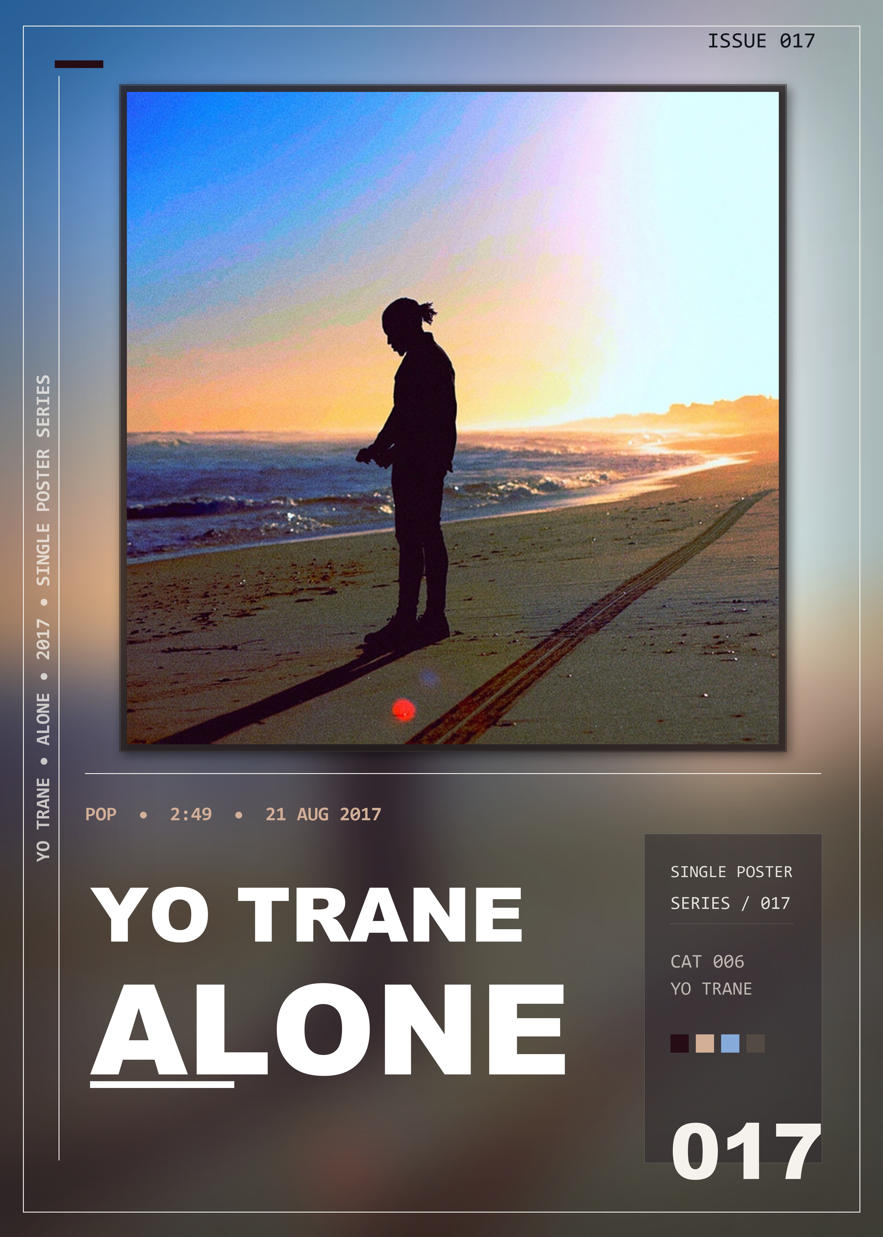 Music poster: Yo Trane - Alone