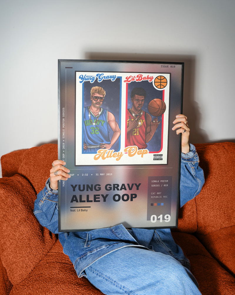 Music poster: Yung Gravy - Alley Oop feat Lil Baby