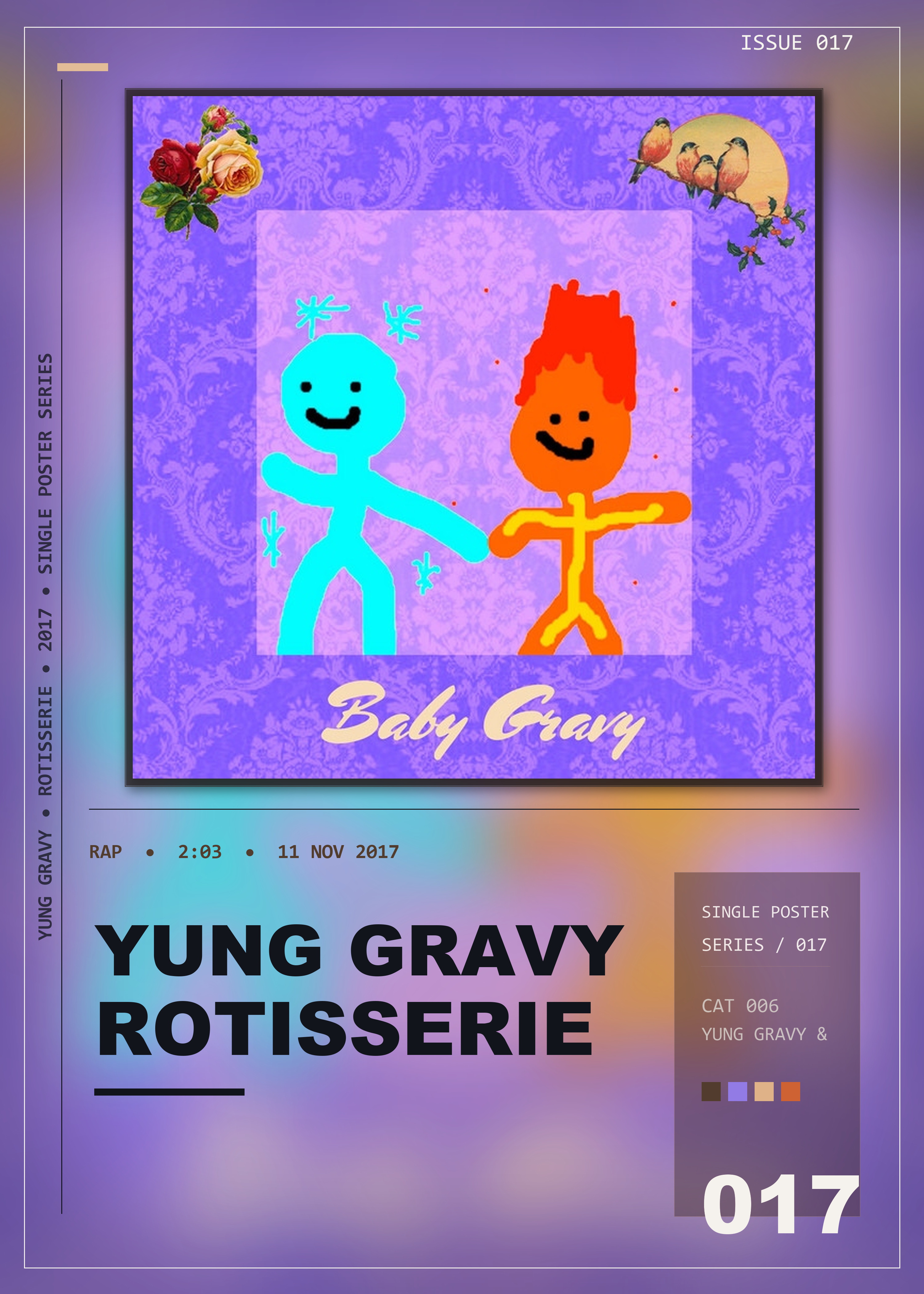 Music poster: Yung Gravy - Rotisserie