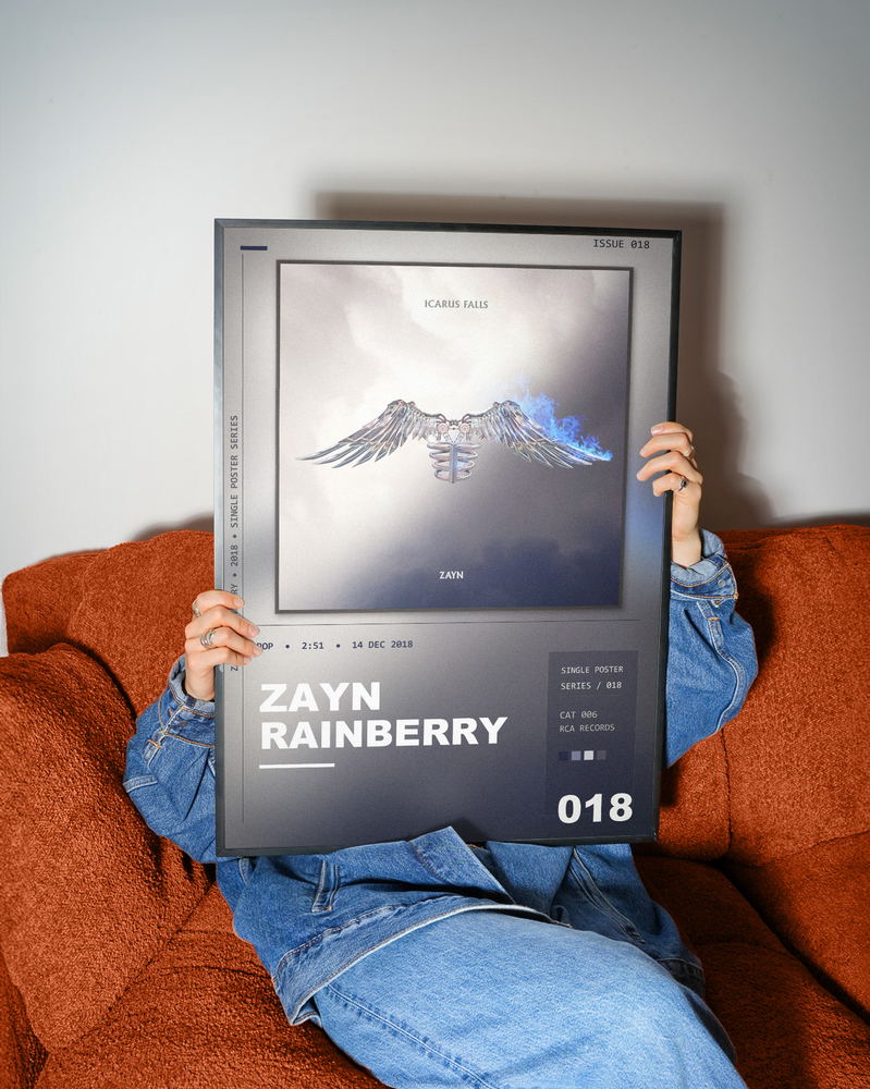 Music poster: ZAYN - Rainberry