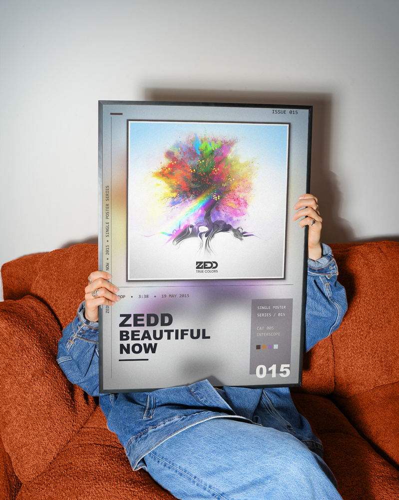 Music poster: Zedd - Beautiful Now