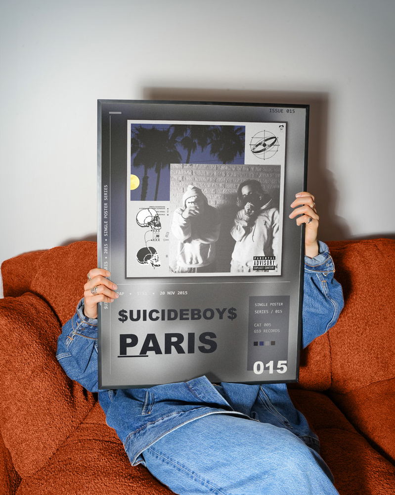 Music poster: uicideBoy - Paris
