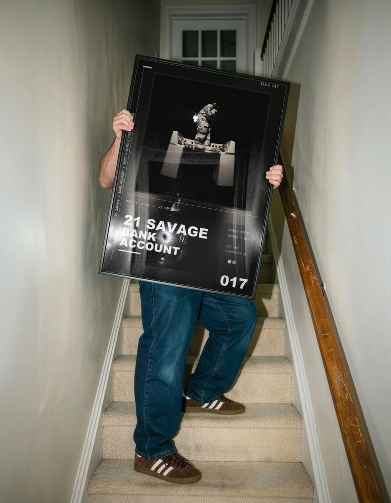 Music poster: 21 Savage - Bank Account
