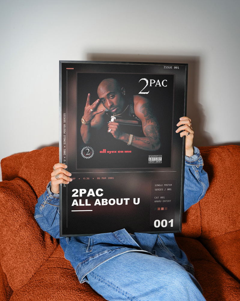 Music poster: 2Pac - All About U