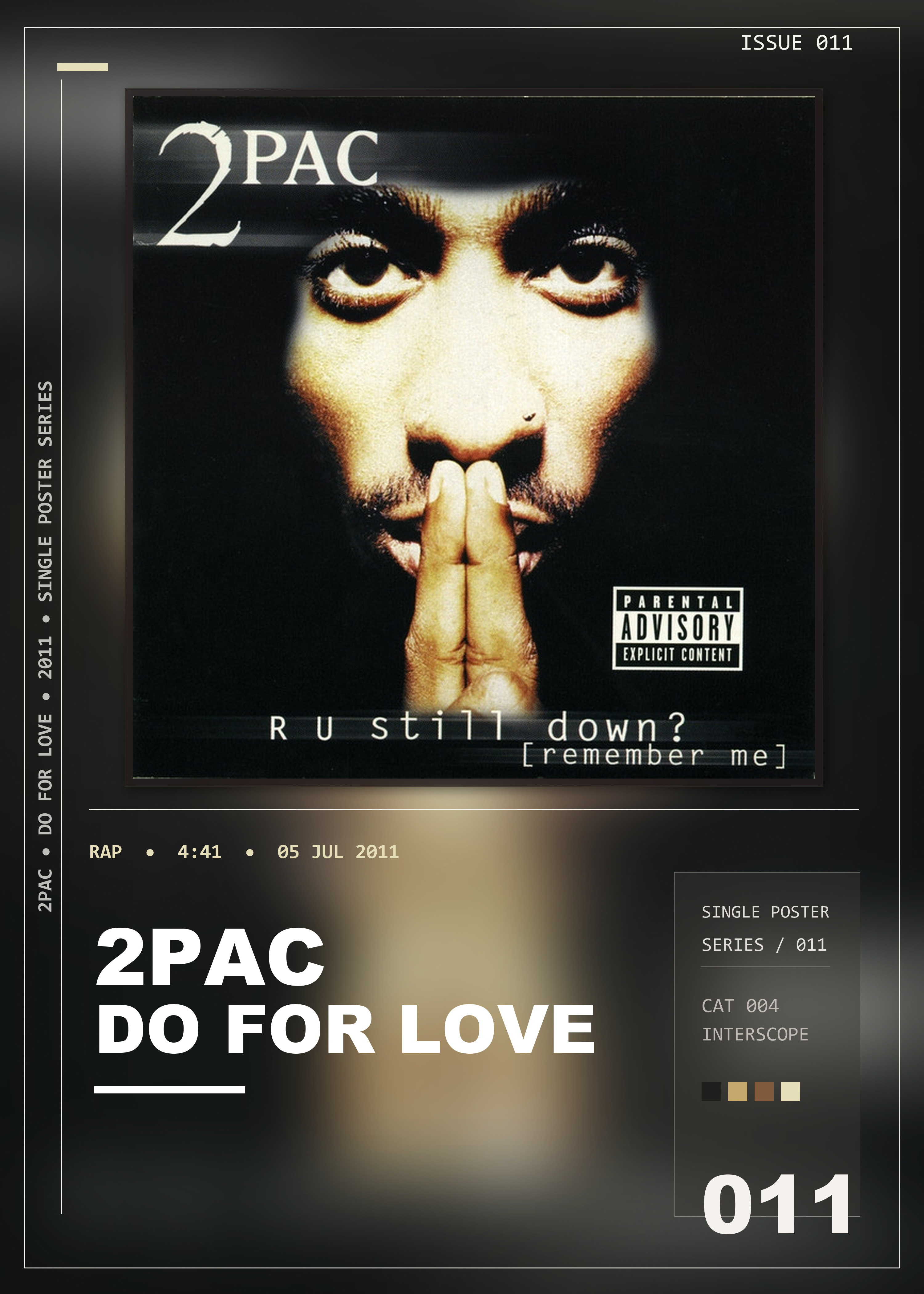 Music poster: 2Pac - Do For Love