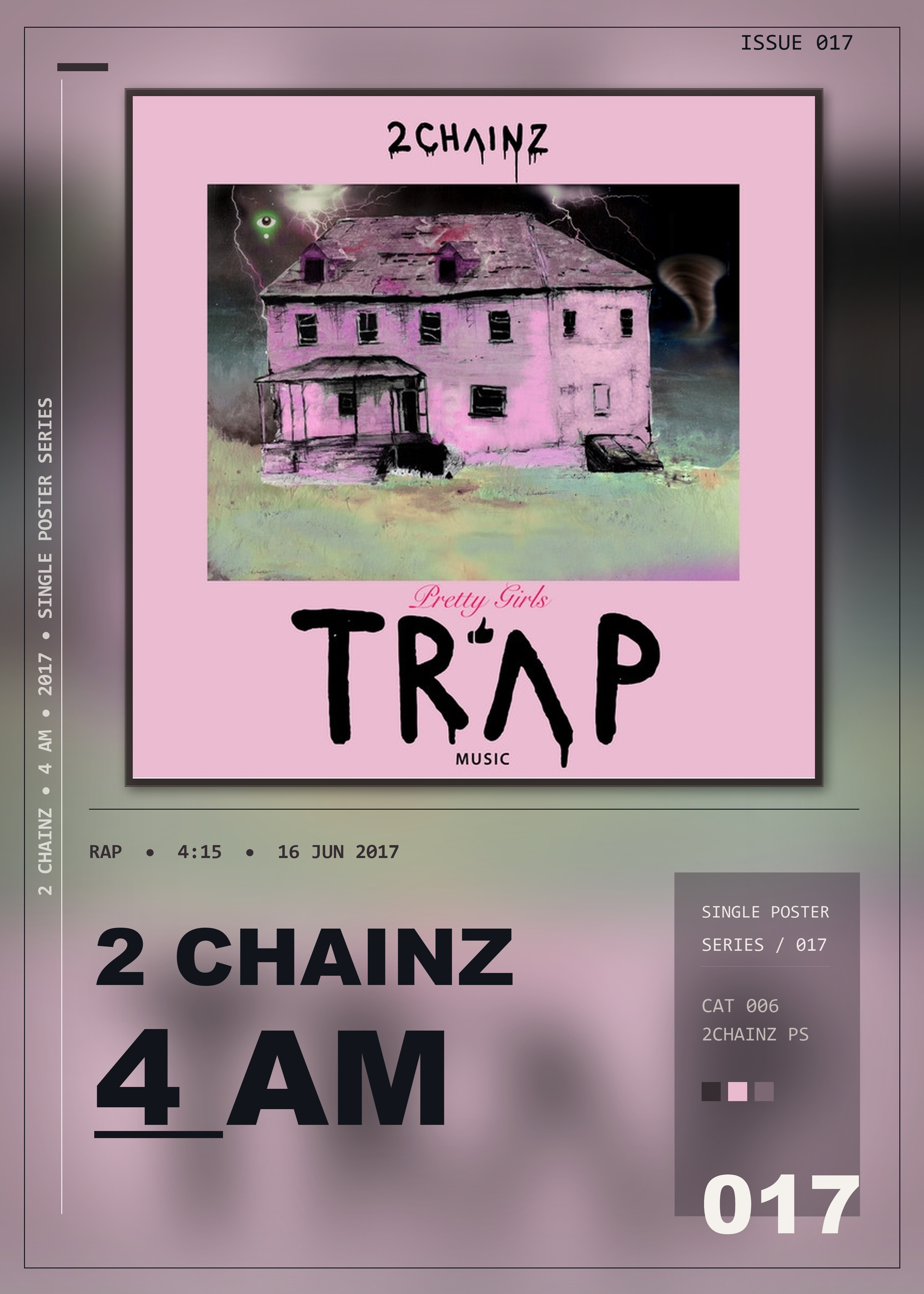 Music poster: 2 Chainz - 4 AM