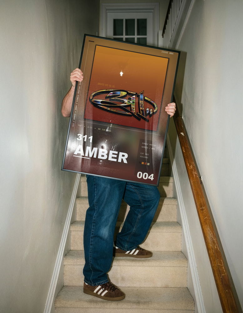 Music poster: 311 - Amber