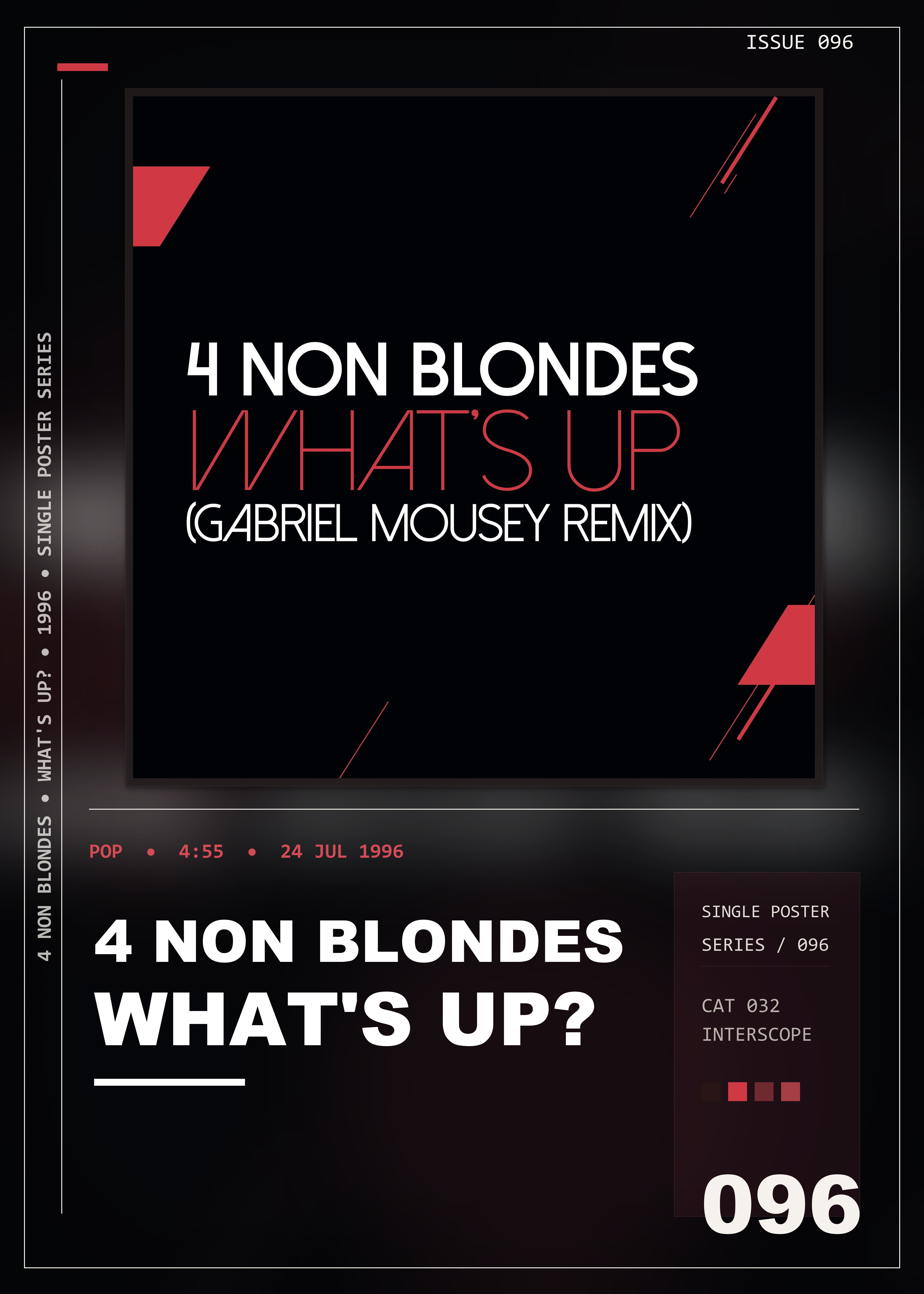 Music poster: 4 Non Blondes - Whats Up