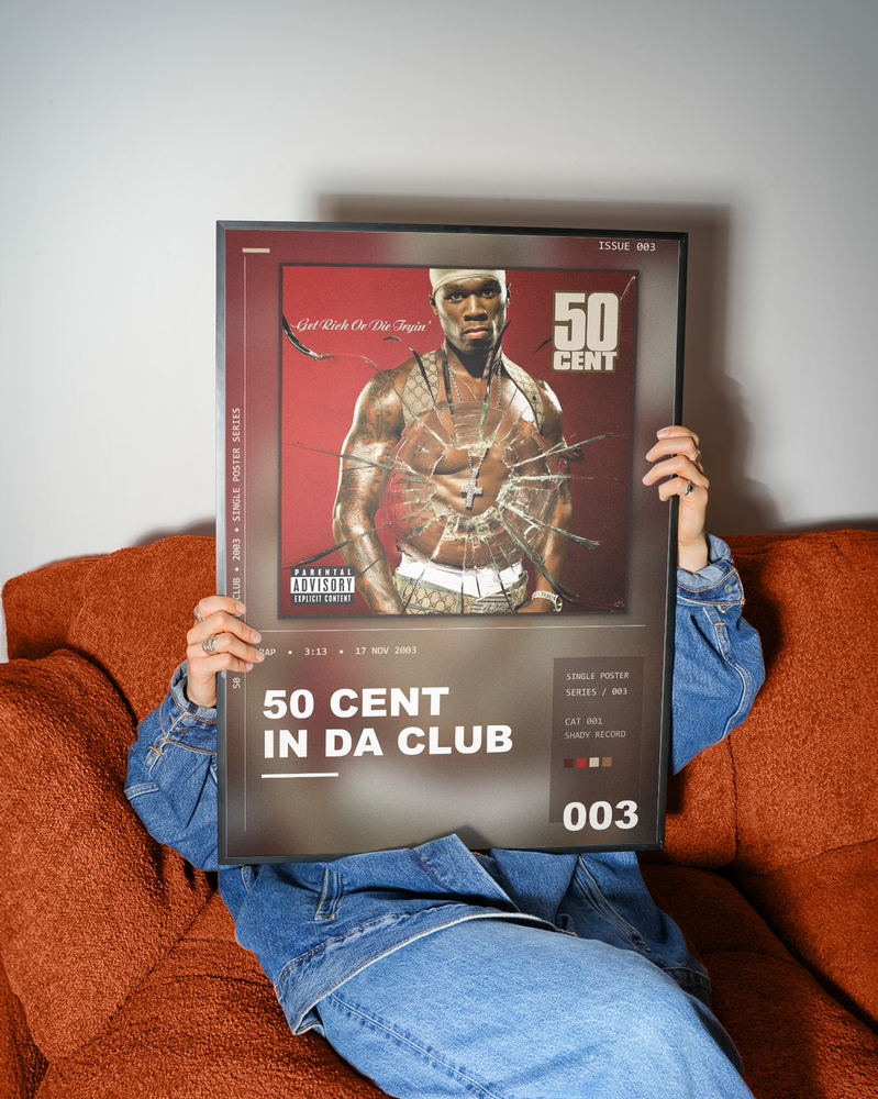 Music poster: 50 Cent - In Da Club