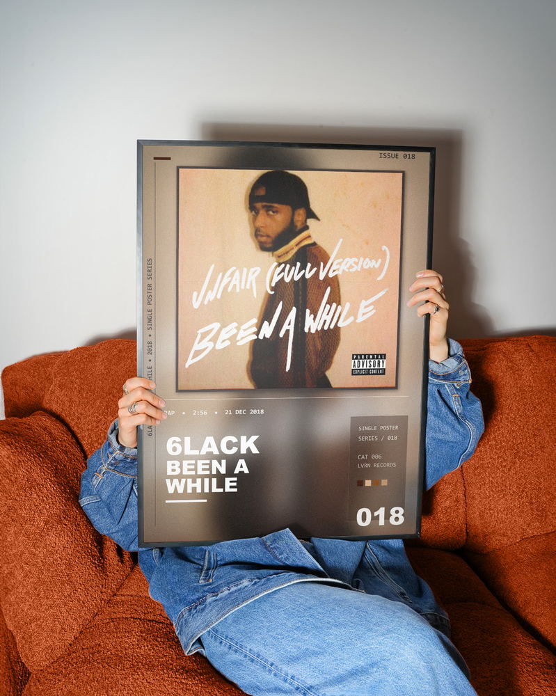 Music poster: 6LACK - Been A While