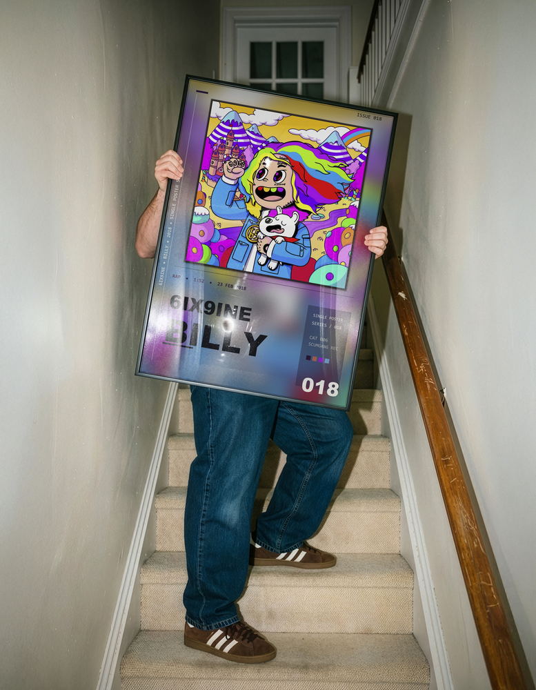 Music poster: 6ix9ine - BILLY