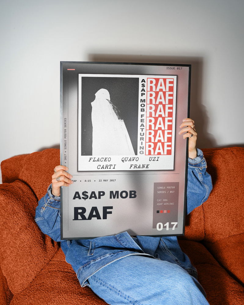 Music poster: AAP Mob - RAF