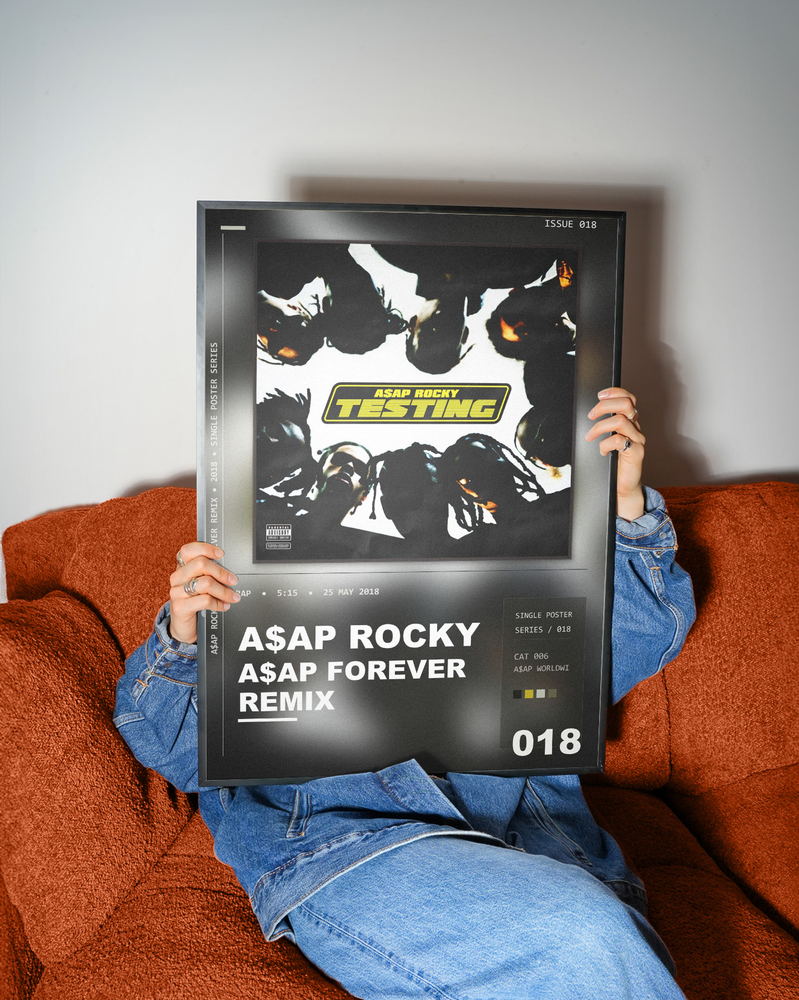 Music poster: AAP Rocky - AAP Forever REMIX