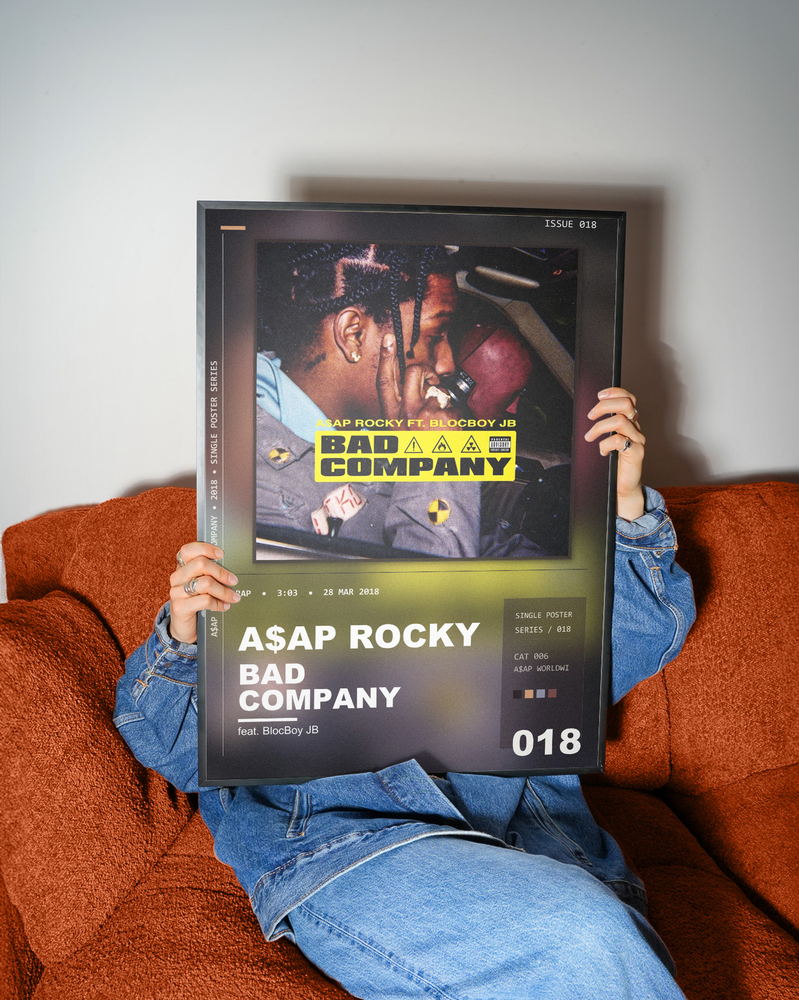 Music poster: AAP Rocky - Bad Company feat BlocBoy JB