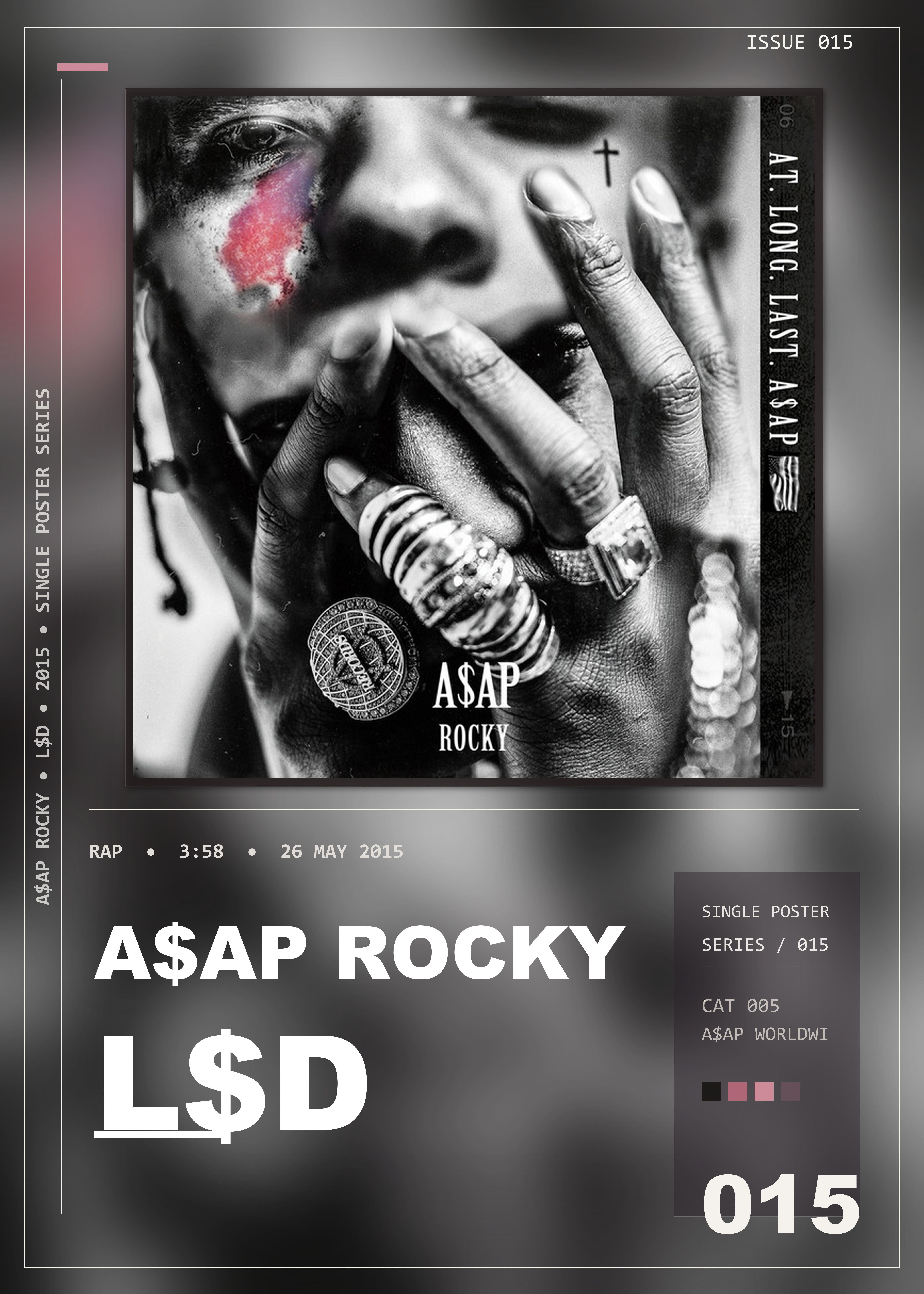 Music poster: AAP Rocky - LD