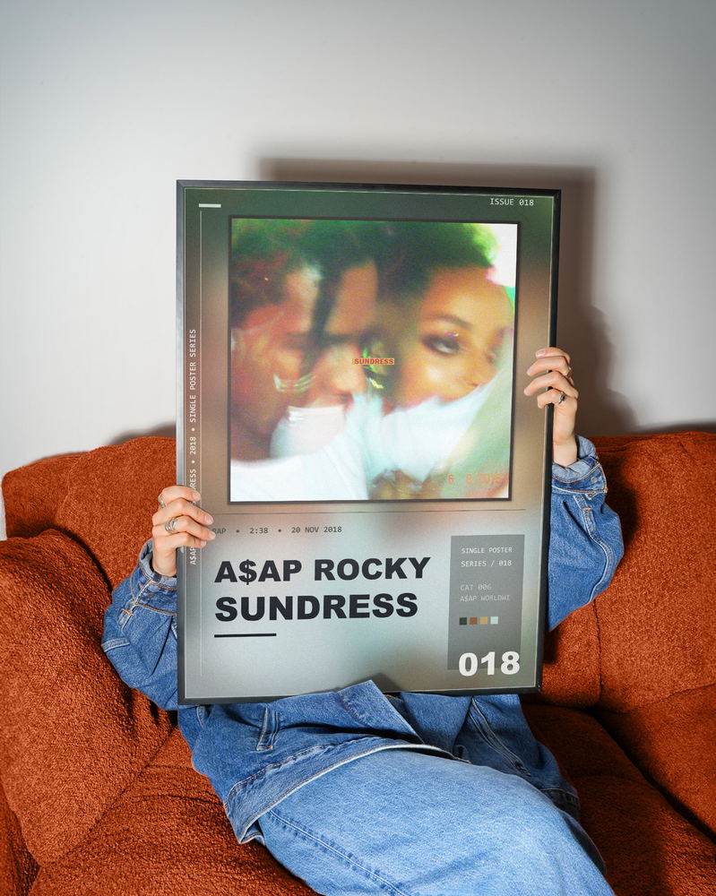 Music poster: AAP Rocky - Sundress