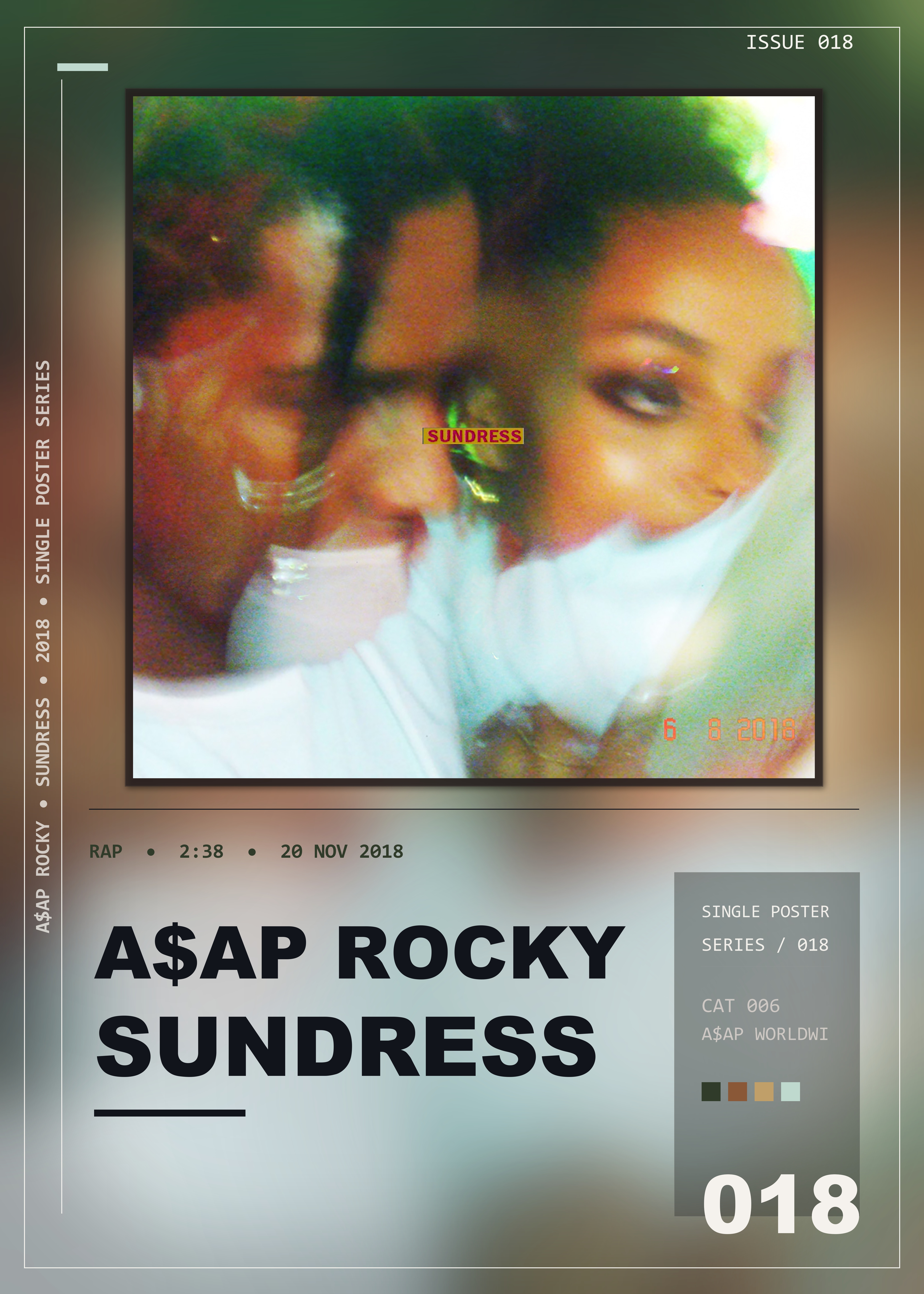 Music poster: AAP Rocky - Sundress