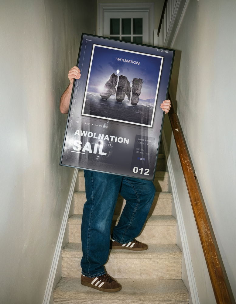 Music poster: AWOLNATION - Sail