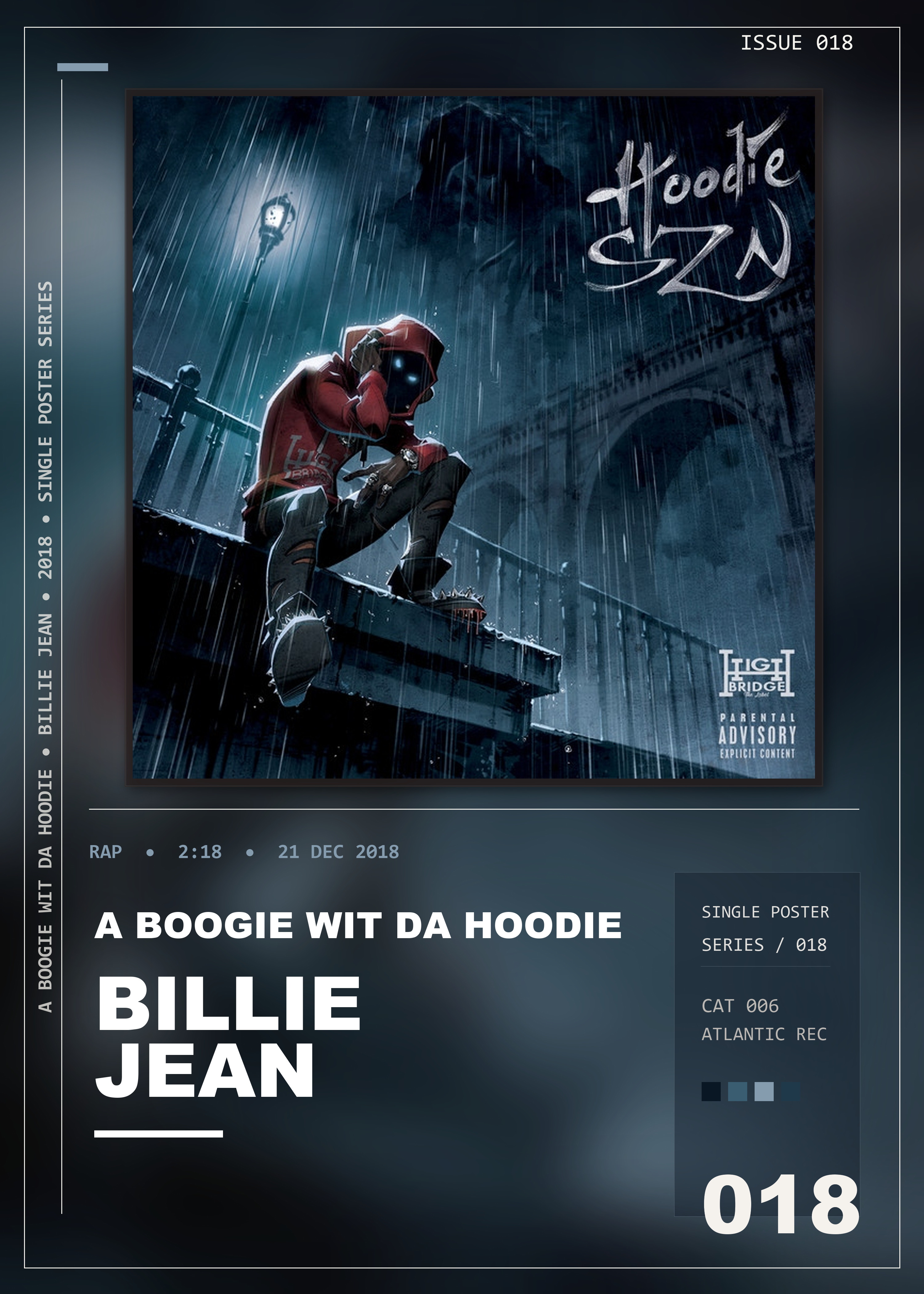 Music poster: A Boogie Wit da Hoodie - Billie Jean