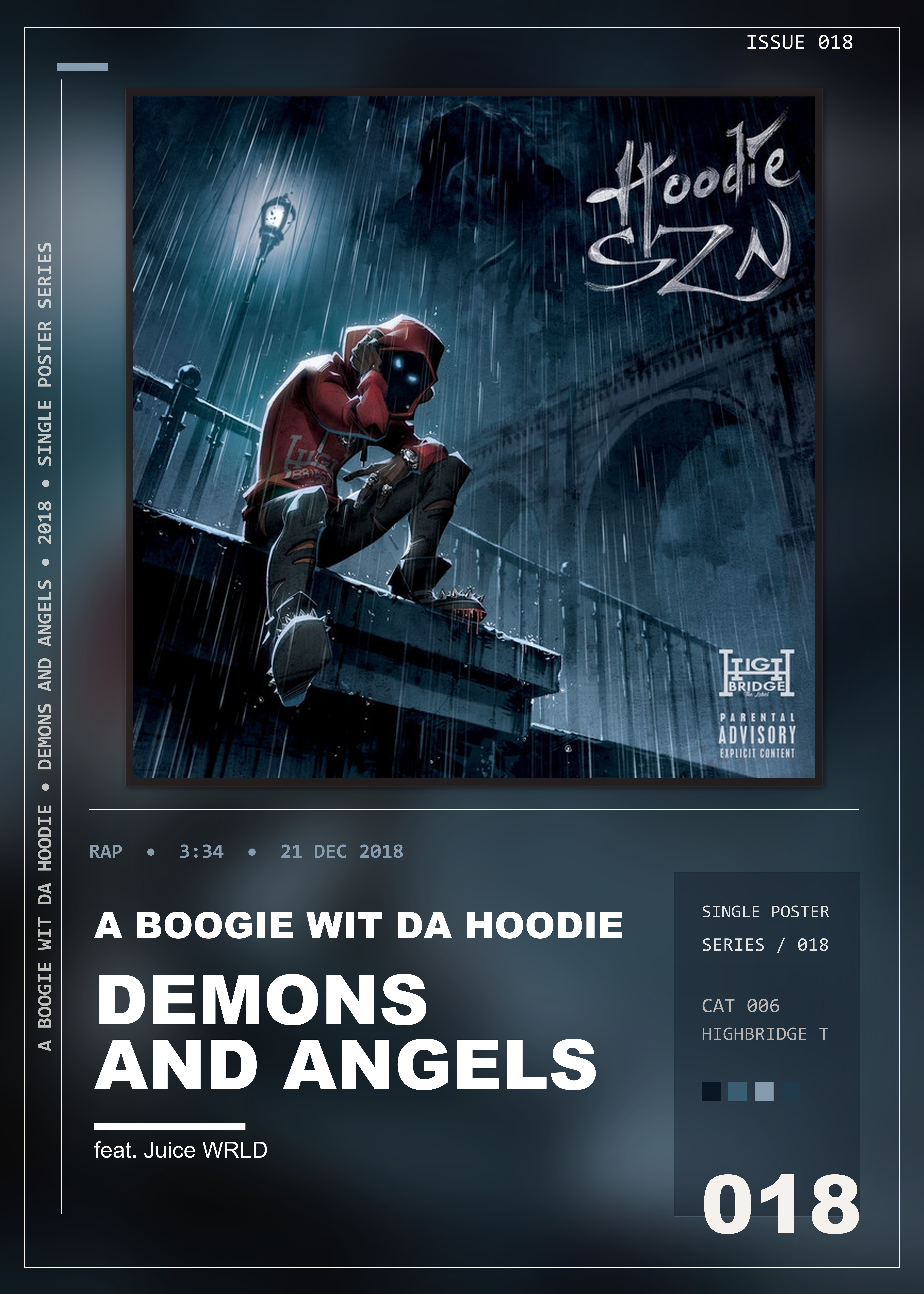 Music poster: A Boogie Wit da Hoodie - Demons and Angels feat Juice WRLD
