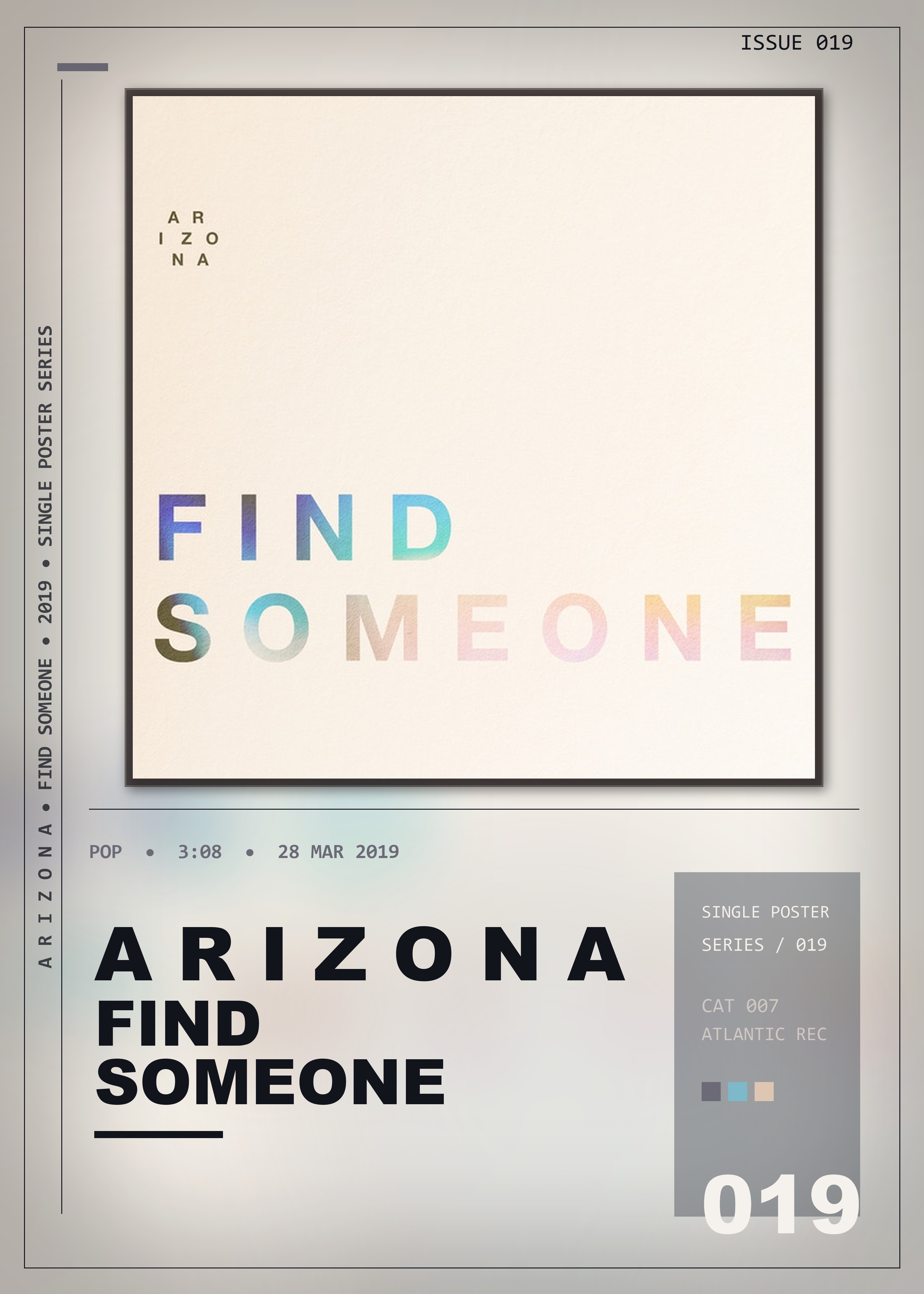Music poster: A R I Z O N A - Find Someone