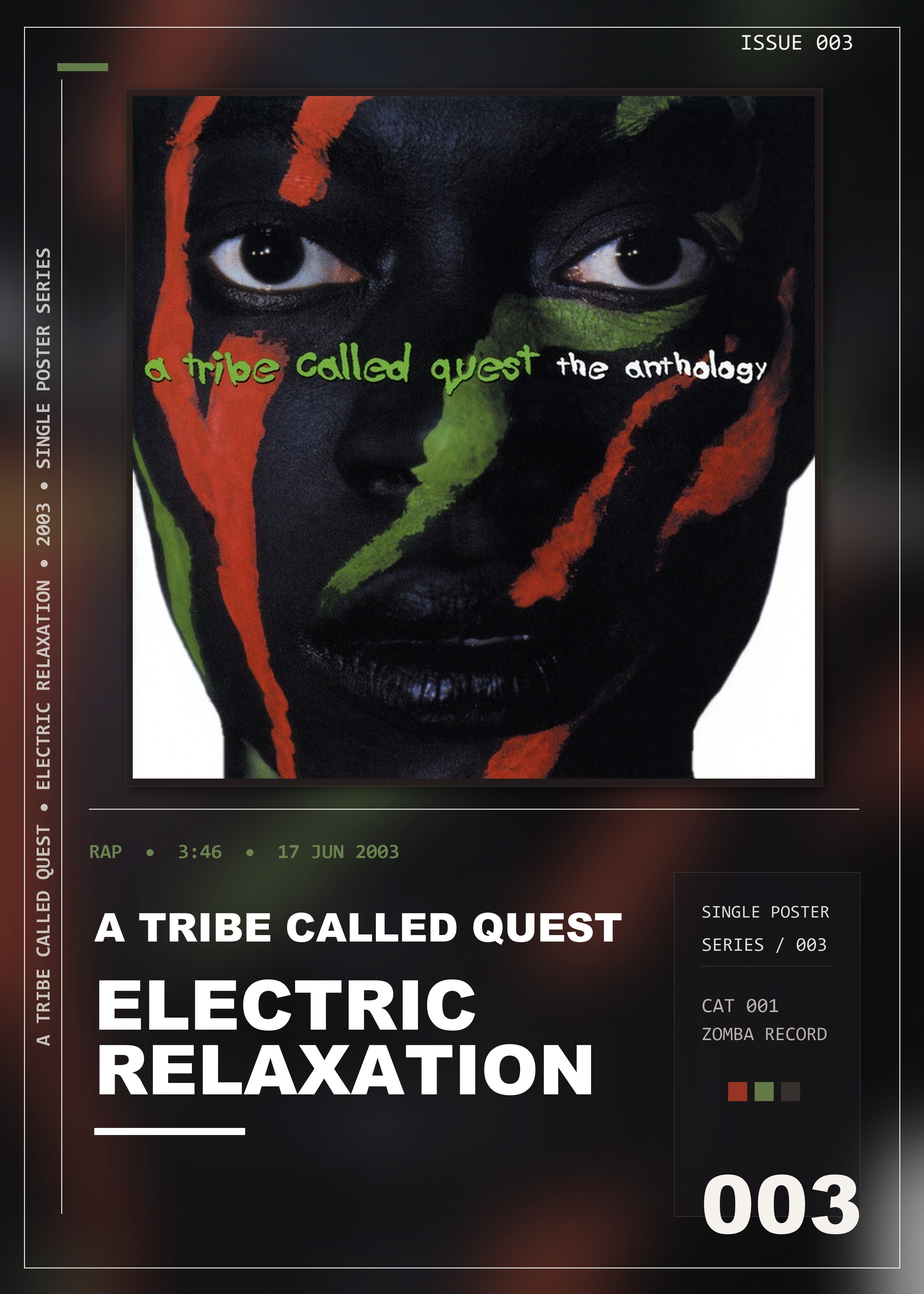 Music poster: A Tribe Called Quest - Electric Relaxation