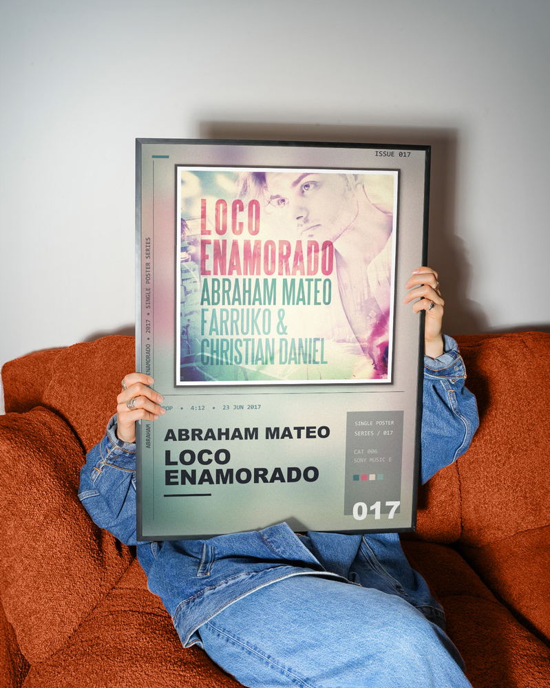 Music poster: Abraham Mateo - Loco Enamorado