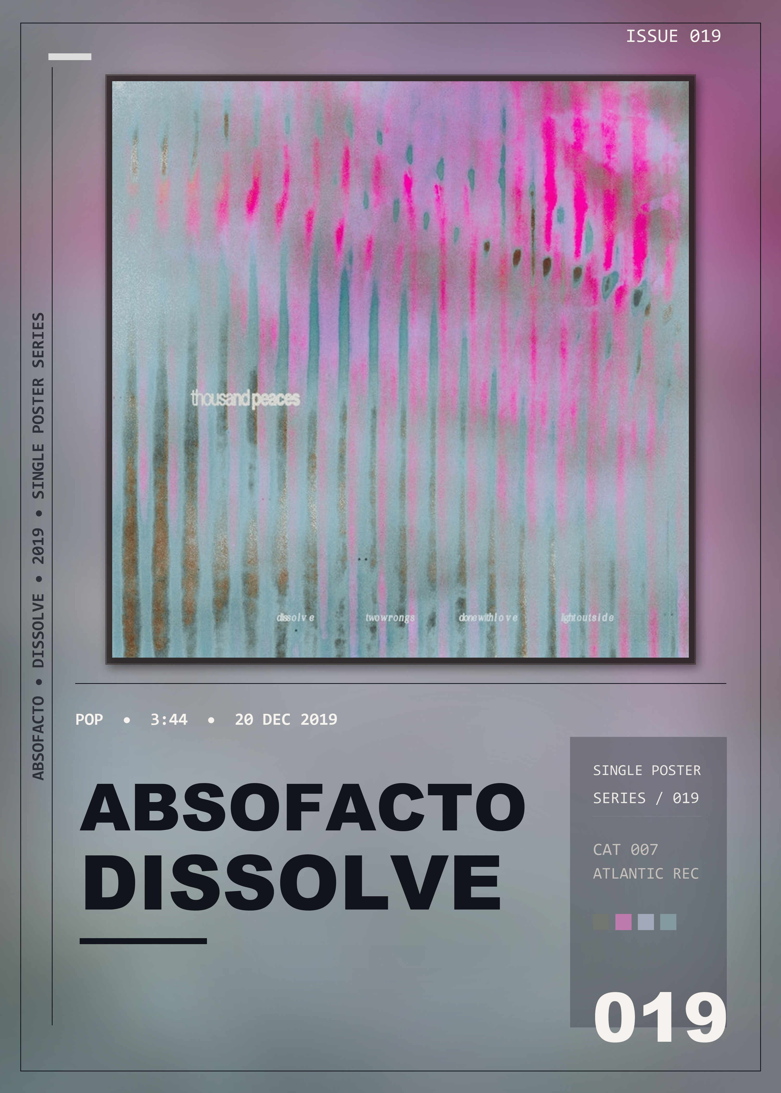 Music poster: Absofacto - Dissolve