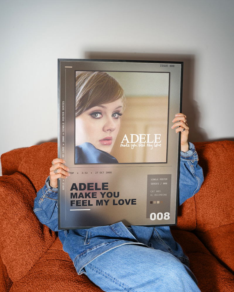 Music poster: Adele - Make You Feel My Love