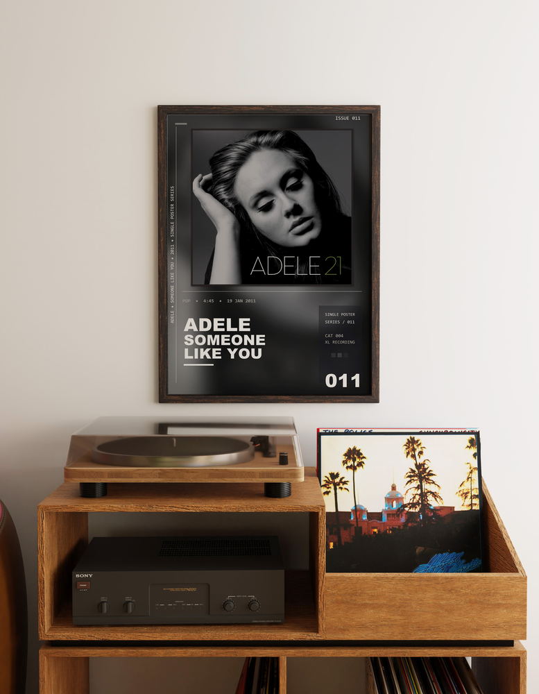 Music poster: Adele - Someone Like You