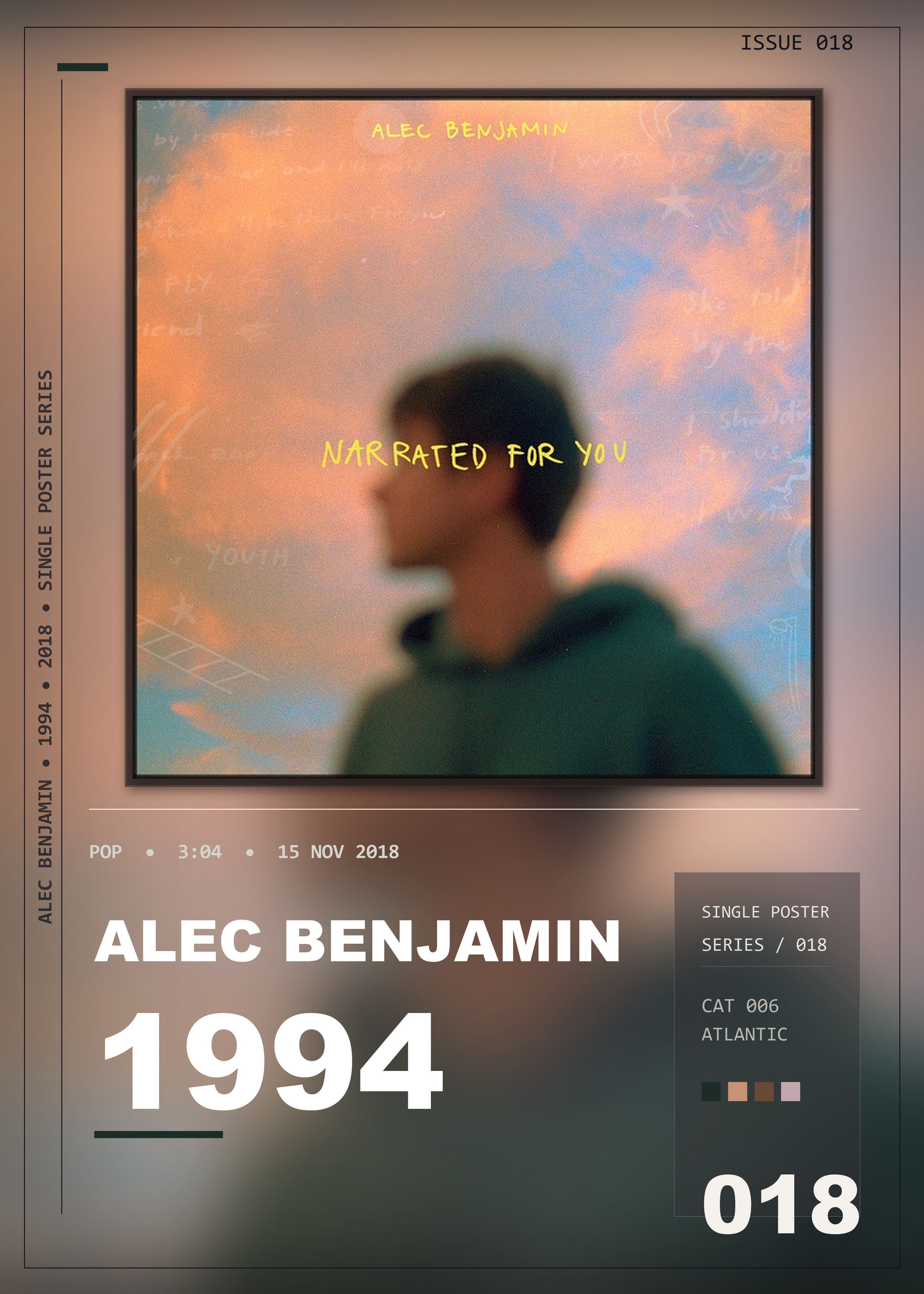 Music poster: Alec Benjamin - 1994