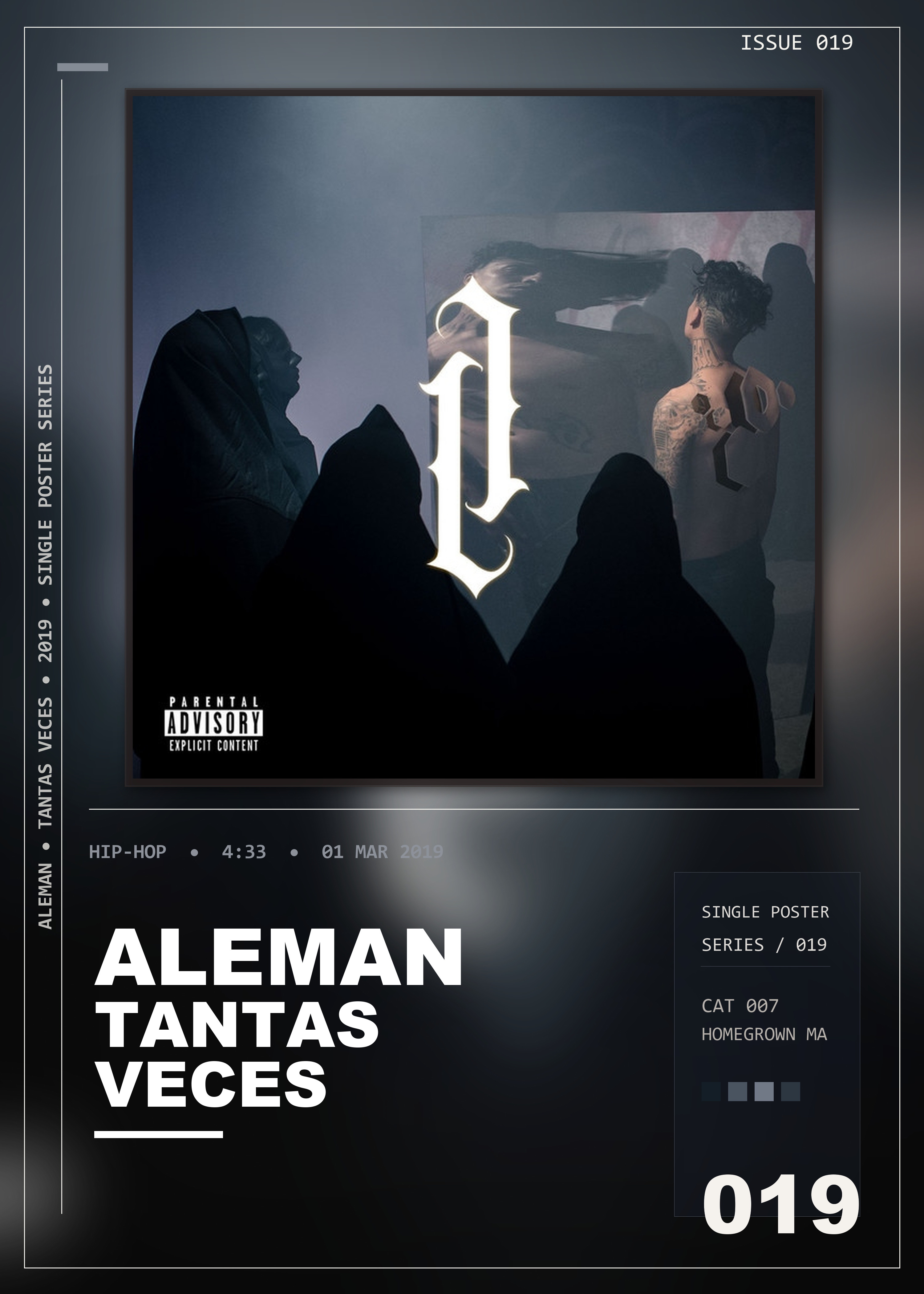 Music poster: Aleman - Tantas Veces