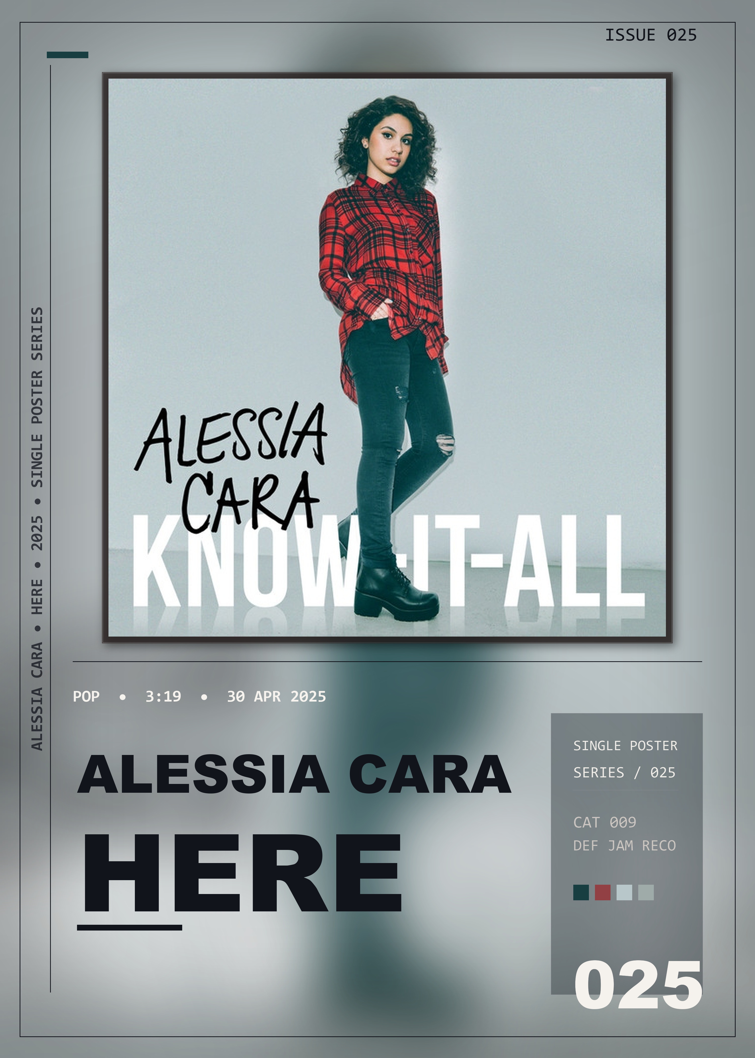 Music poster: Alessia Cara - Here