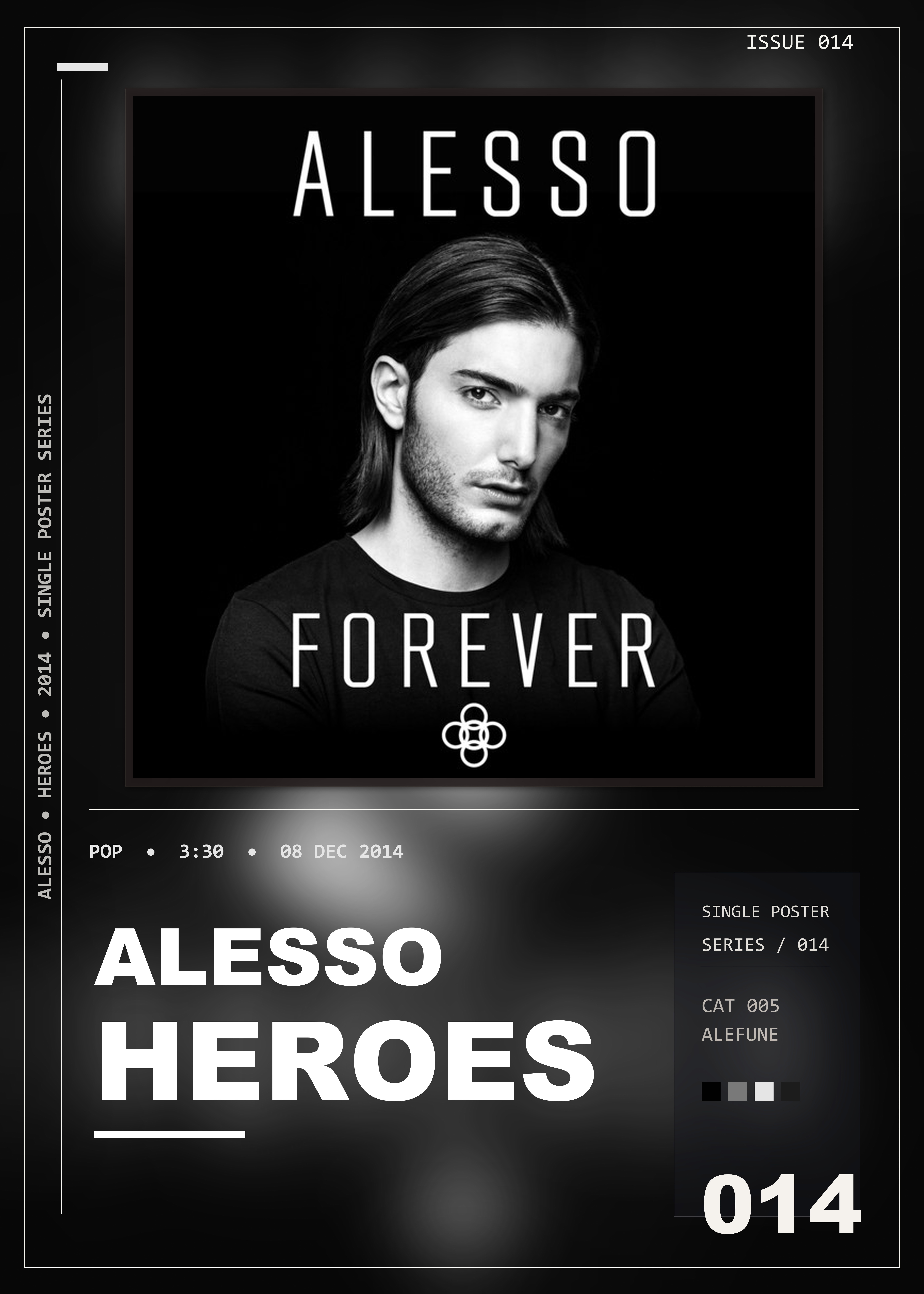 Music poster: Alesso - Heroes we could be