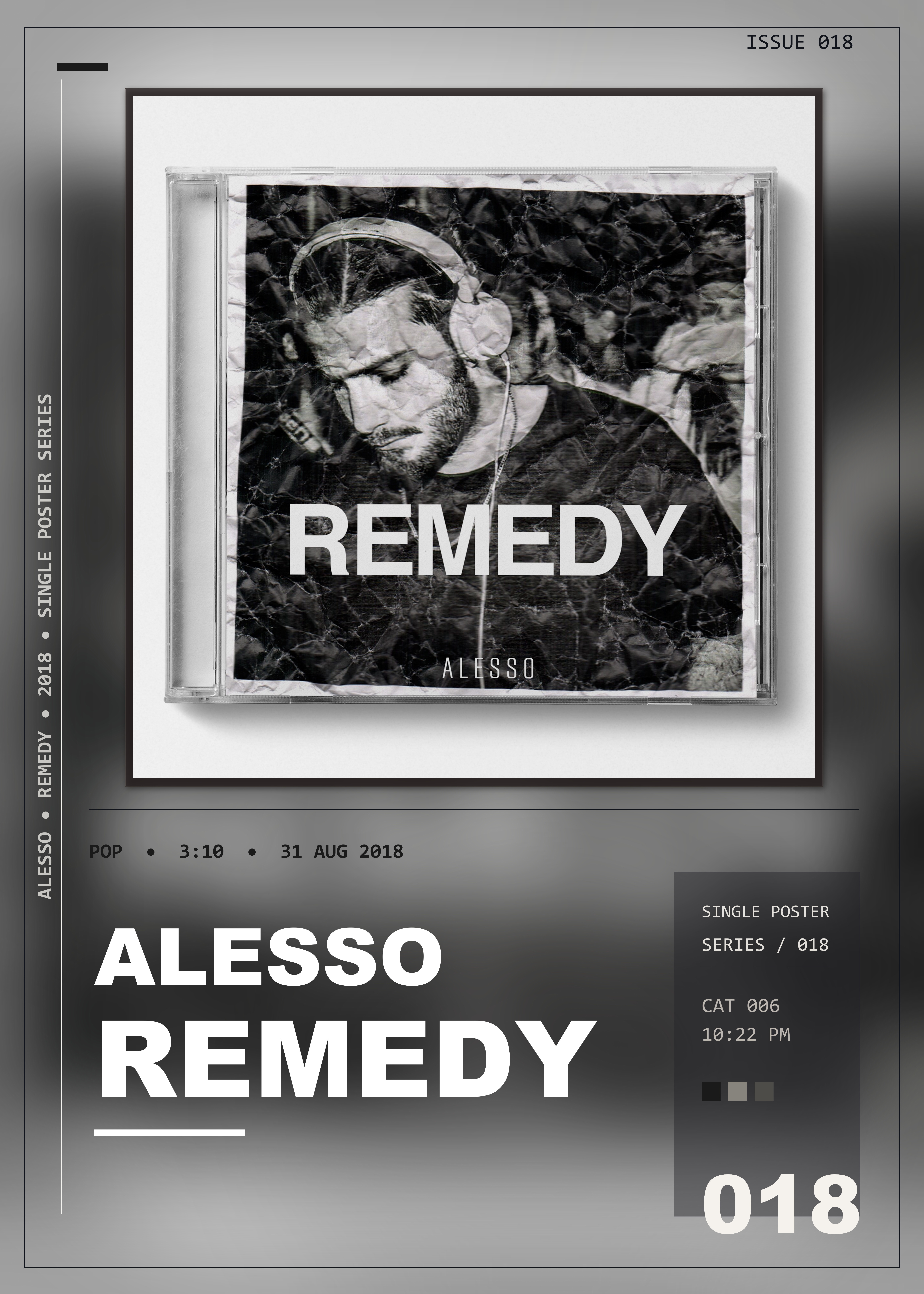 Music poster: Alesso - REMEDY