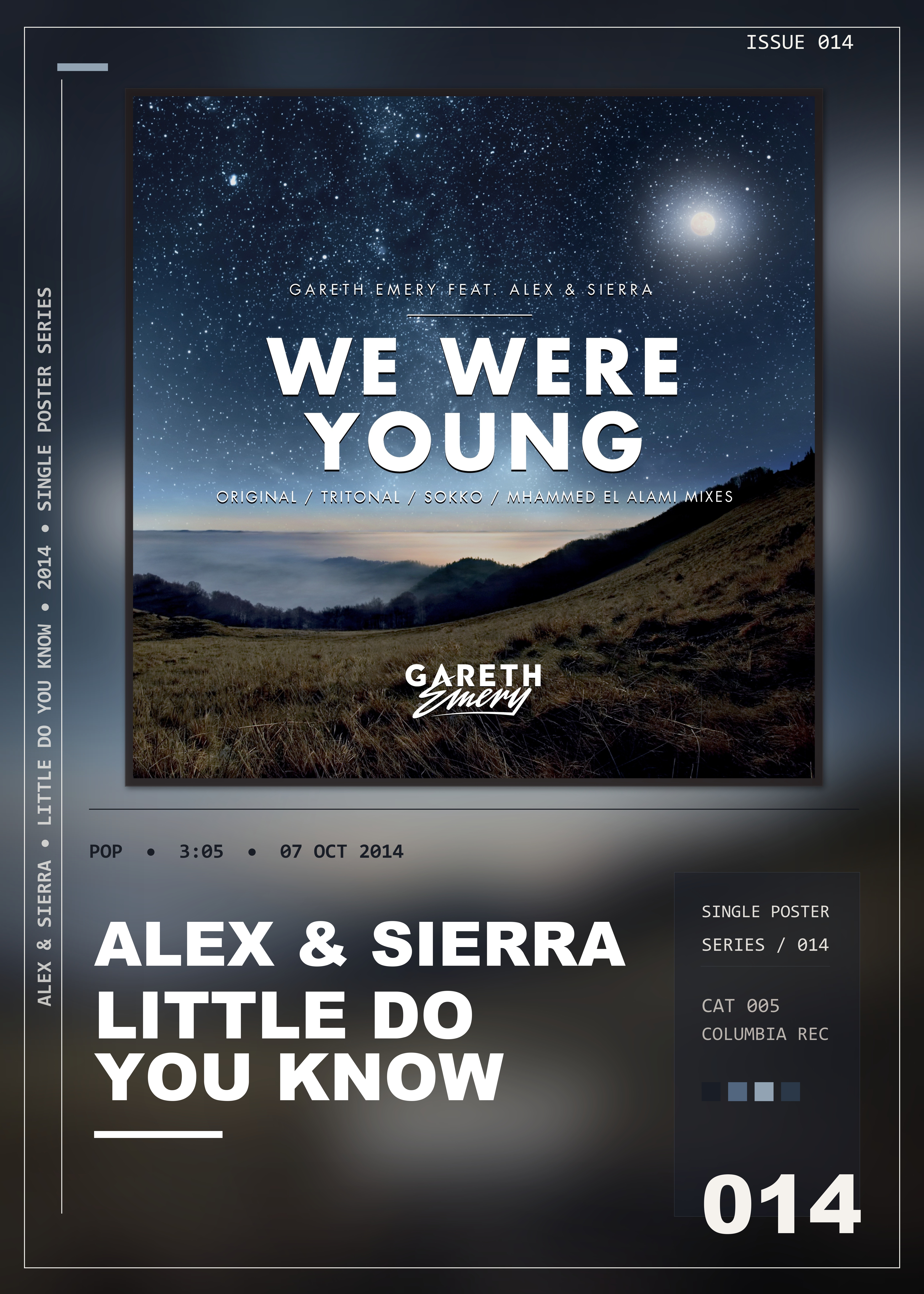 Music poster: Alex Sierra - Little Do You Know