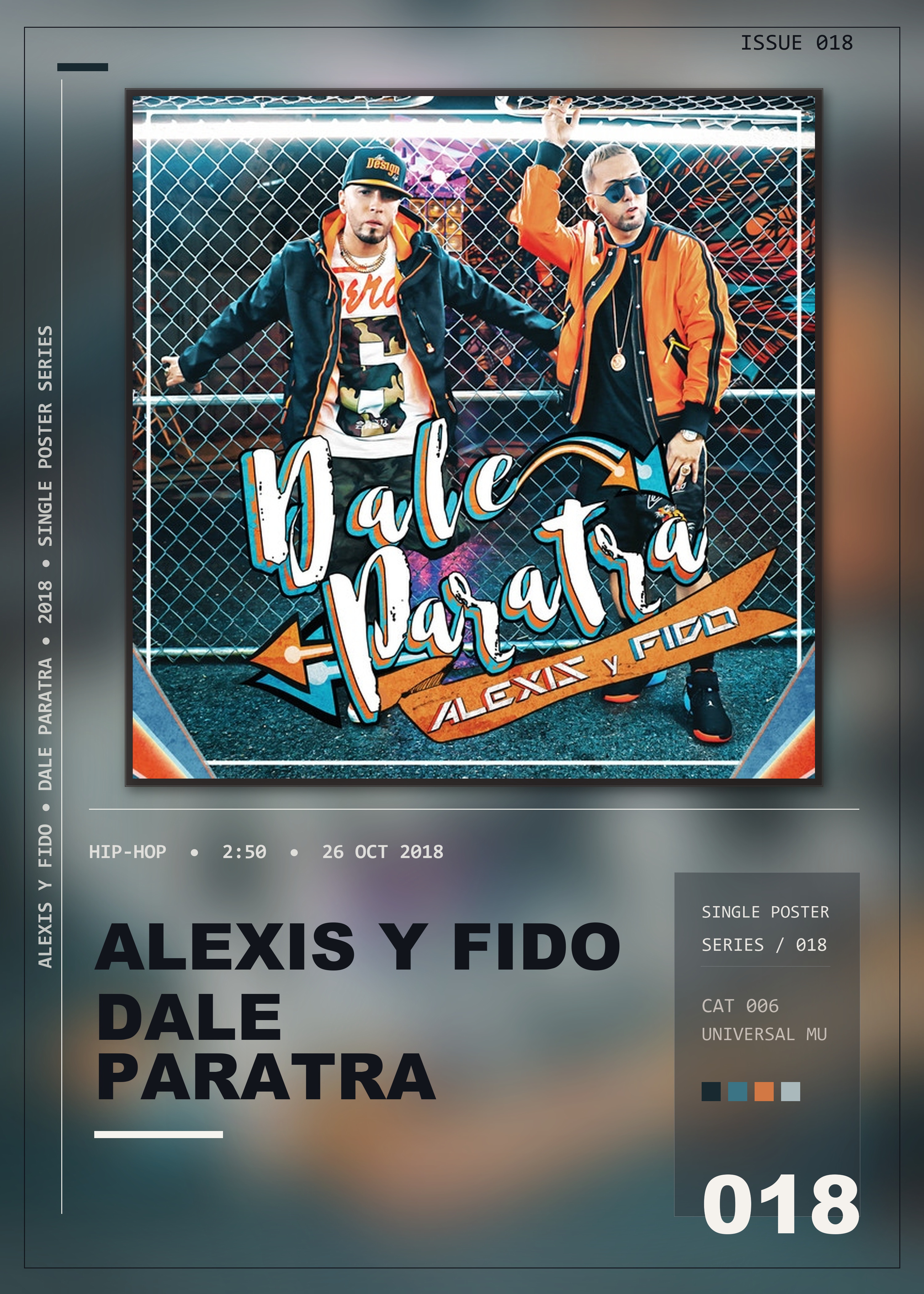 Music poster: Alexis y Fido - Dale ParaTra