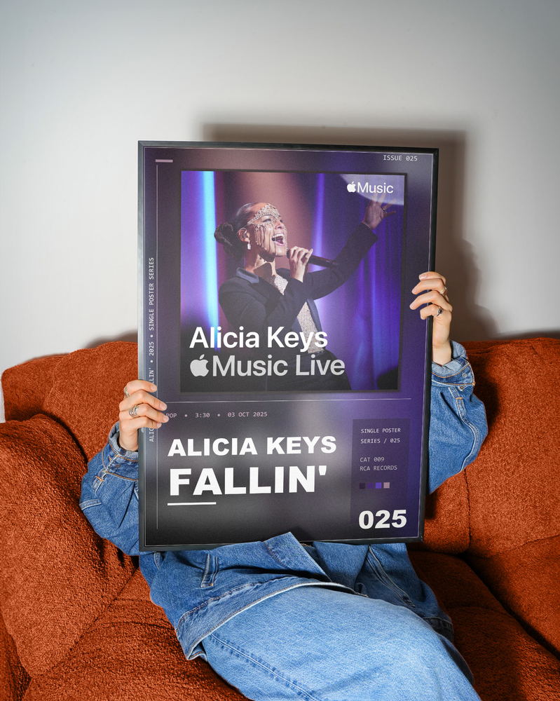 Music poster: Alicia Keys - Fallin