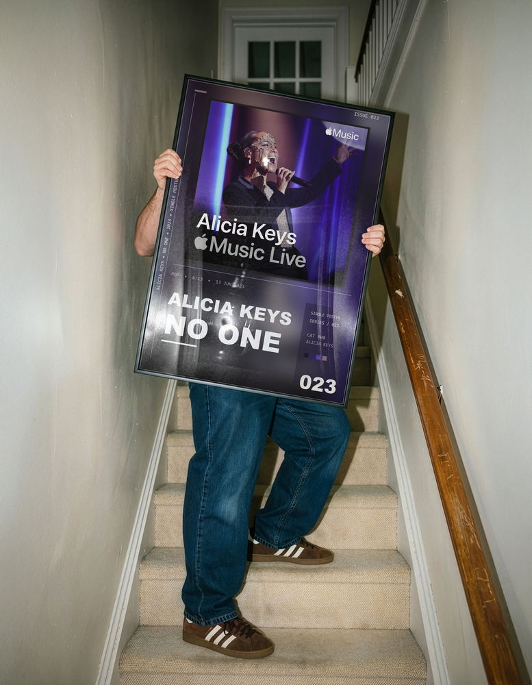 Music poster: Alicia Keys - No One