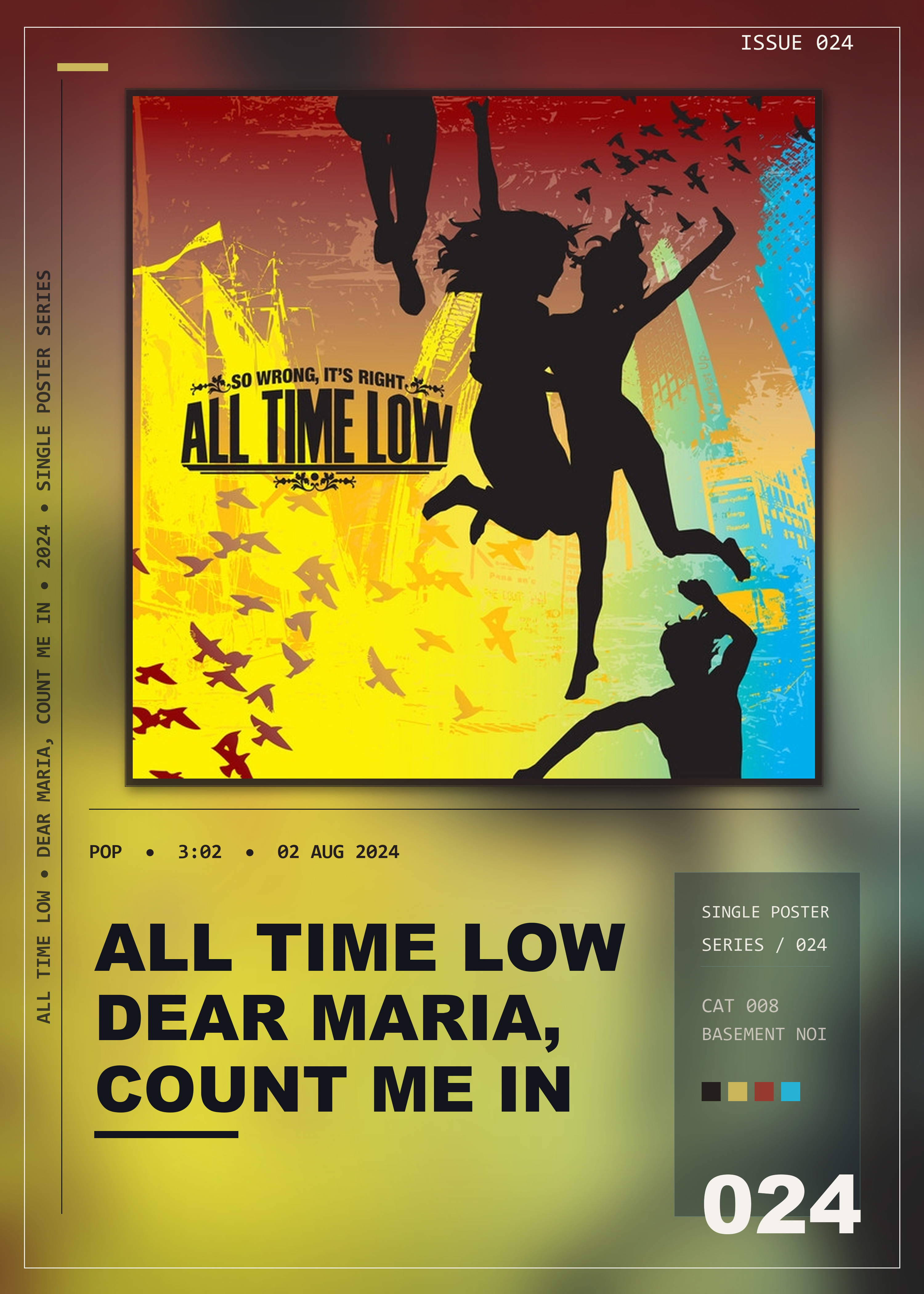 Music poster: All Time Low - Dear Maria Count Me In
