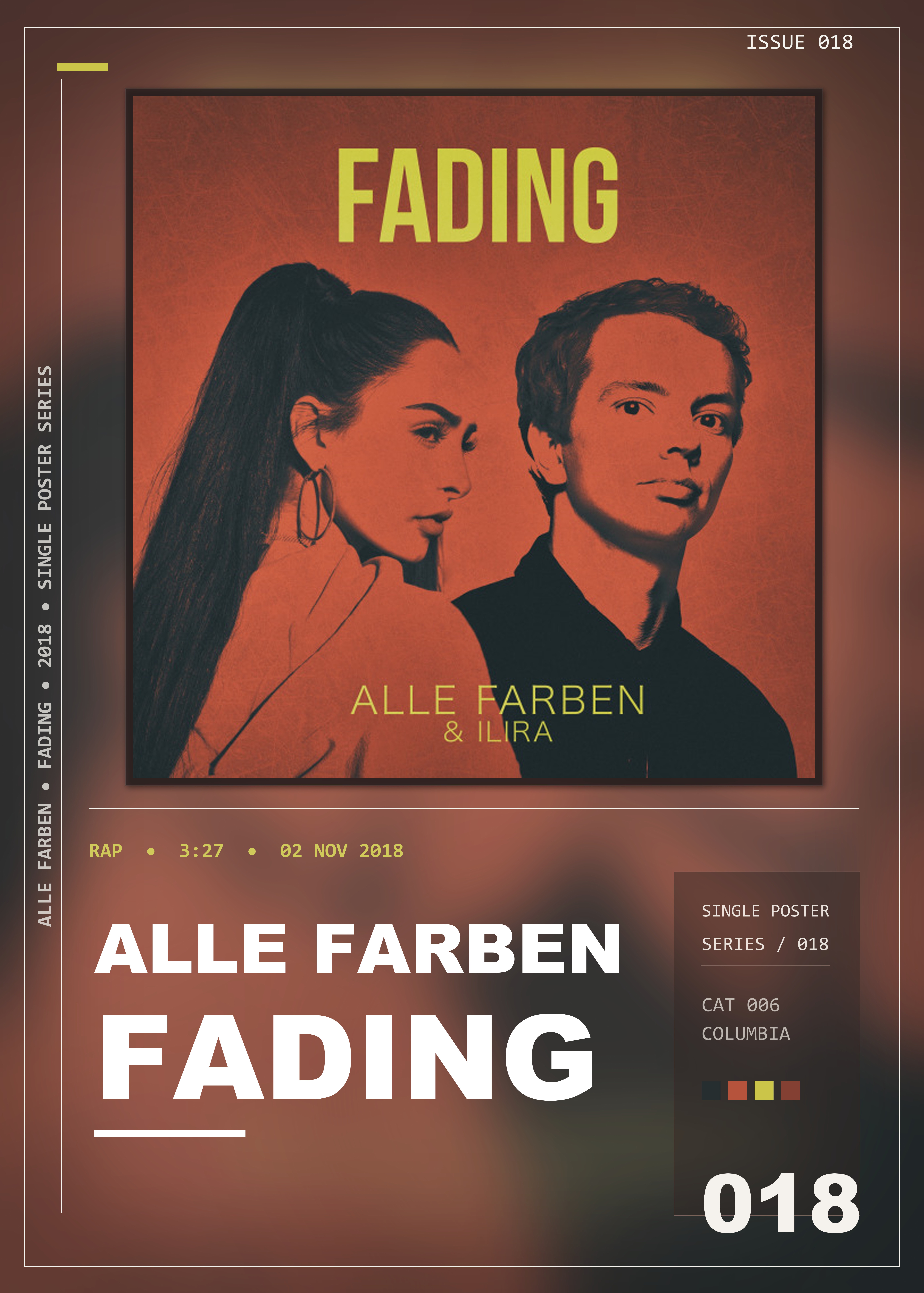 Music poster: Alle Farben - Fading