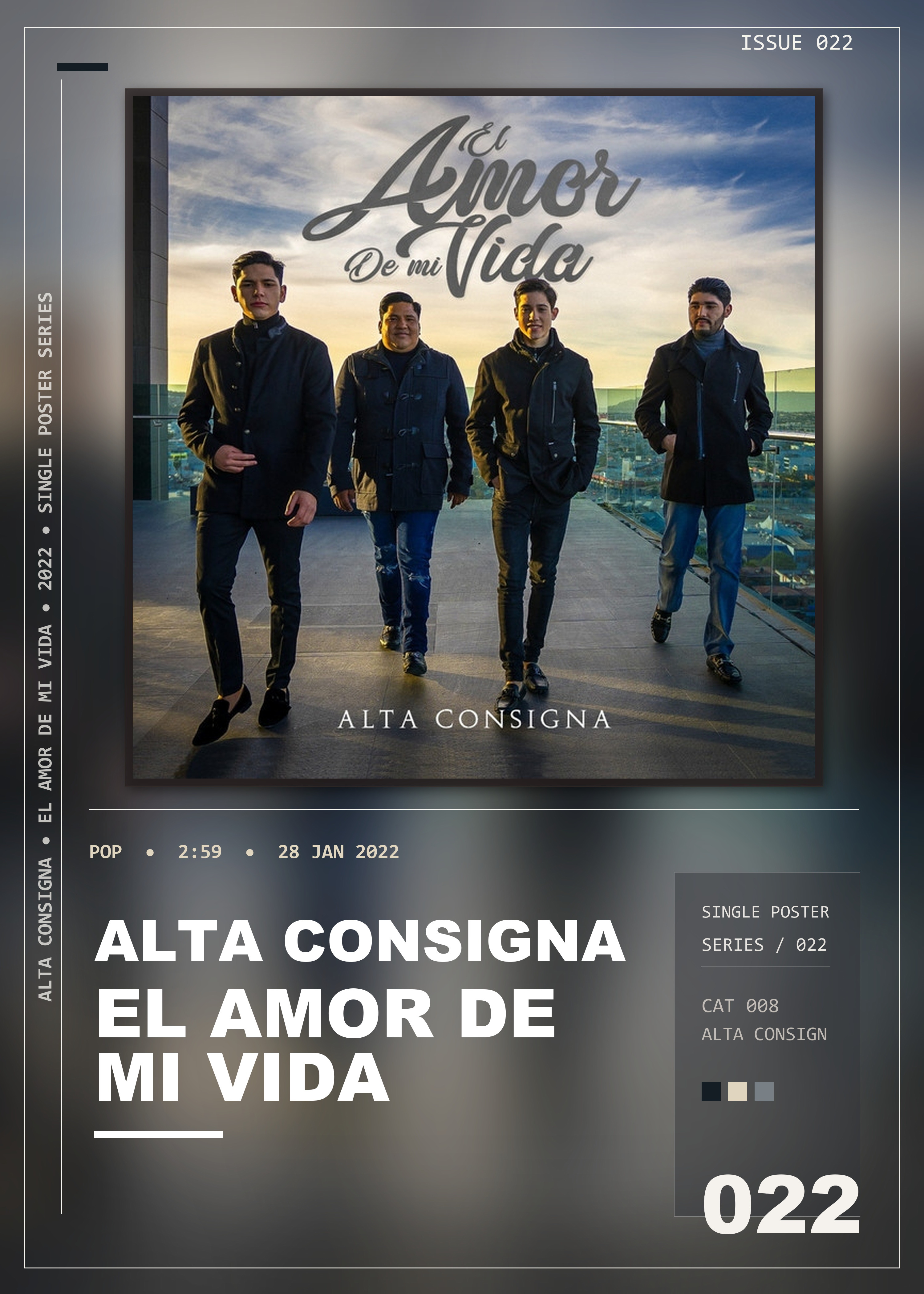 Music poster: Alta Consigna - El Amor De Mi Vida