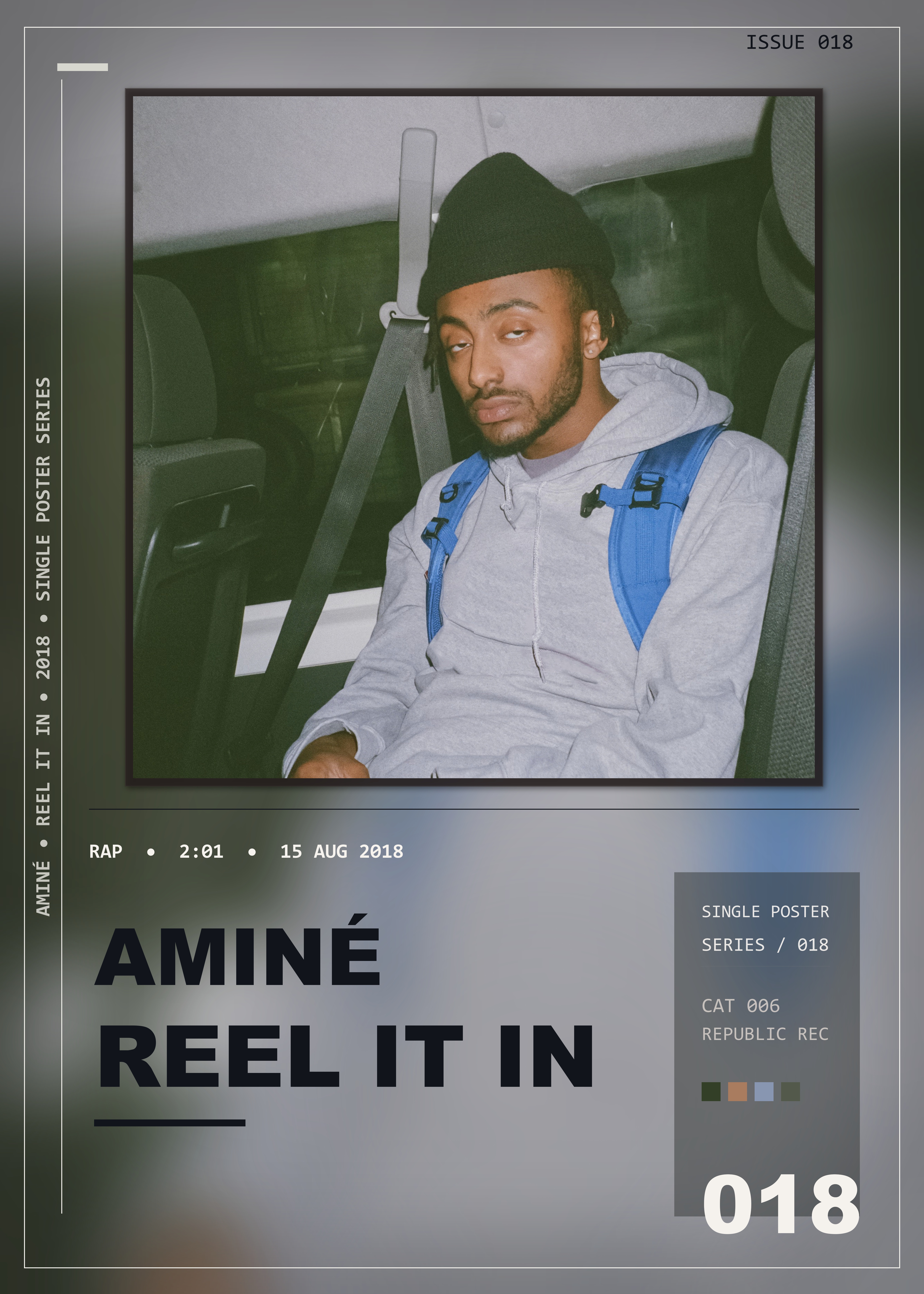 Music poster: Aminé - REEL IT IN