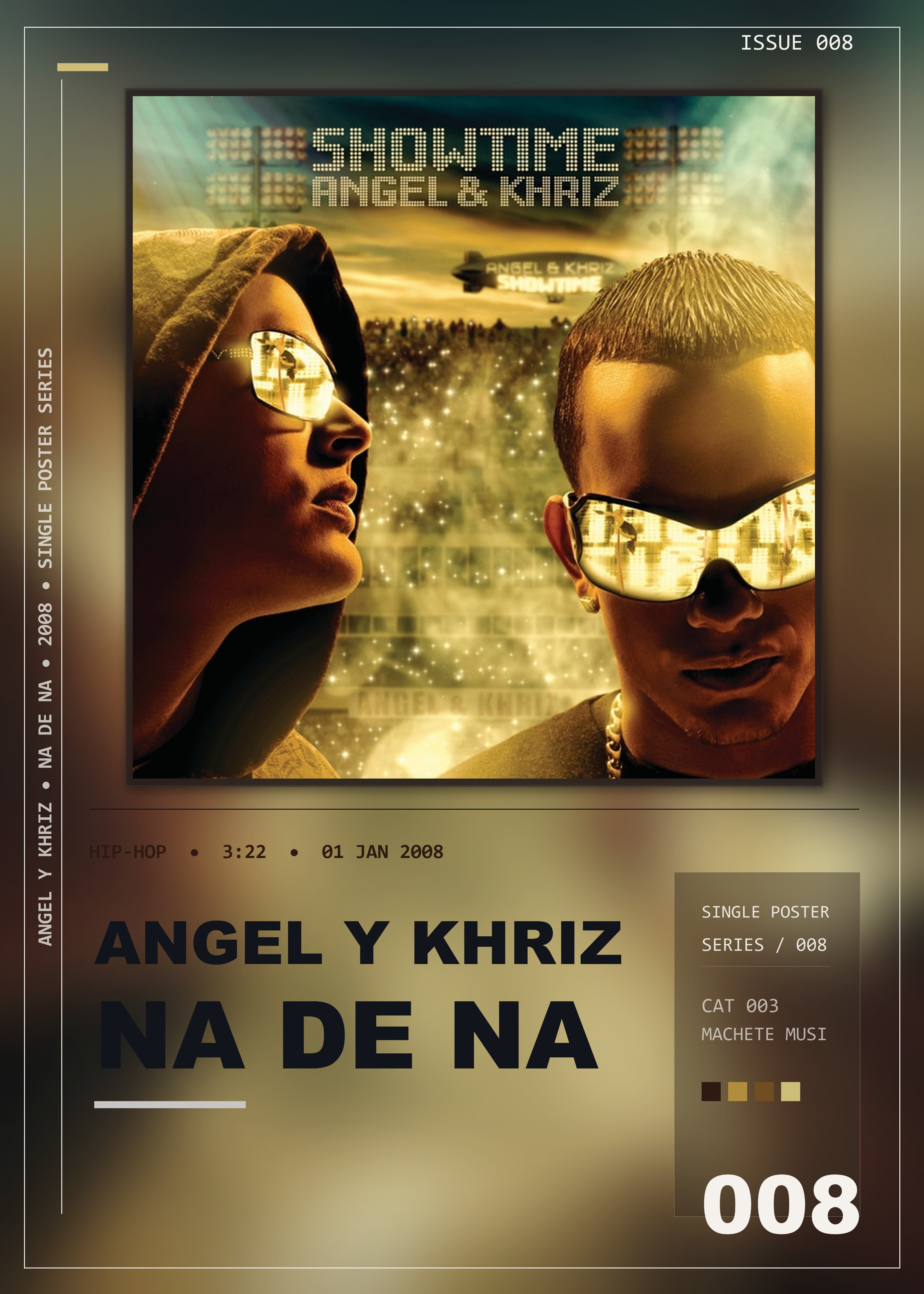 Music poster: Angel Y Khriz - Na De Na