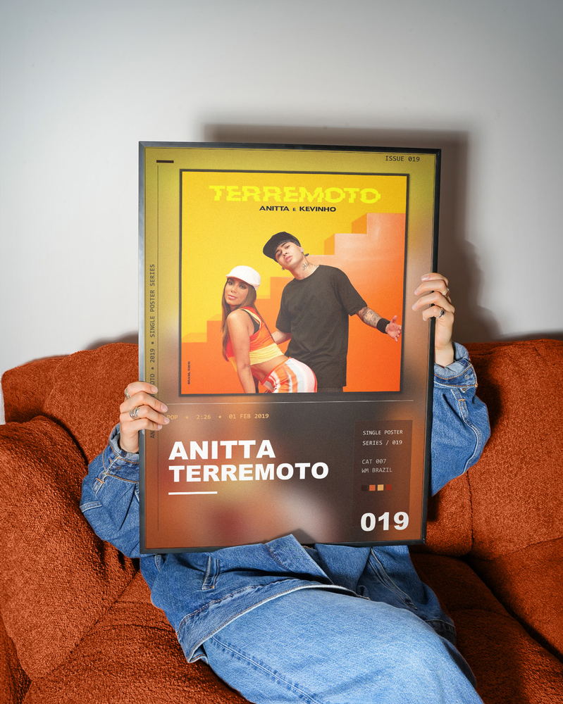 Music poster: Anitta - Terremoto