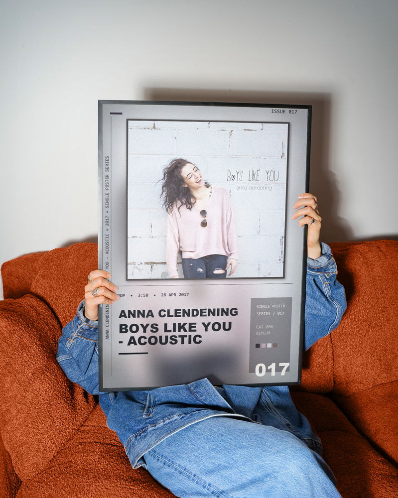 Music poster: Anna Clendening - Boys Like You - Acoustic