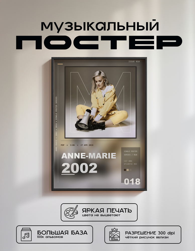 Music poster: Anne-Marie - 2002
